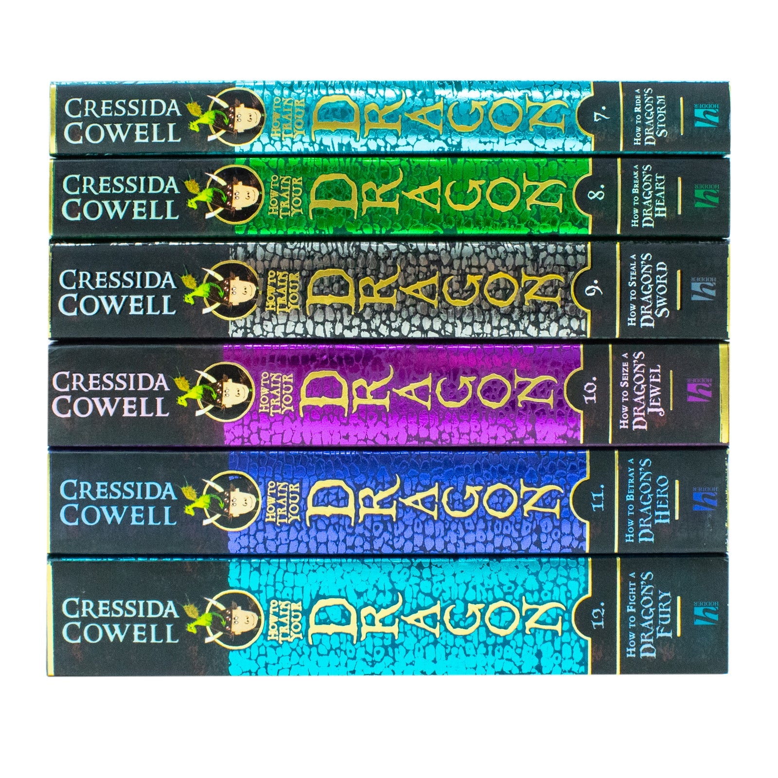 How to Train Your Dragon Books 7β12 by Cressida Cowell | Children's Fantasy Adventure Series with Dragons, Humor & Illustrated Stories for Ages 9β14