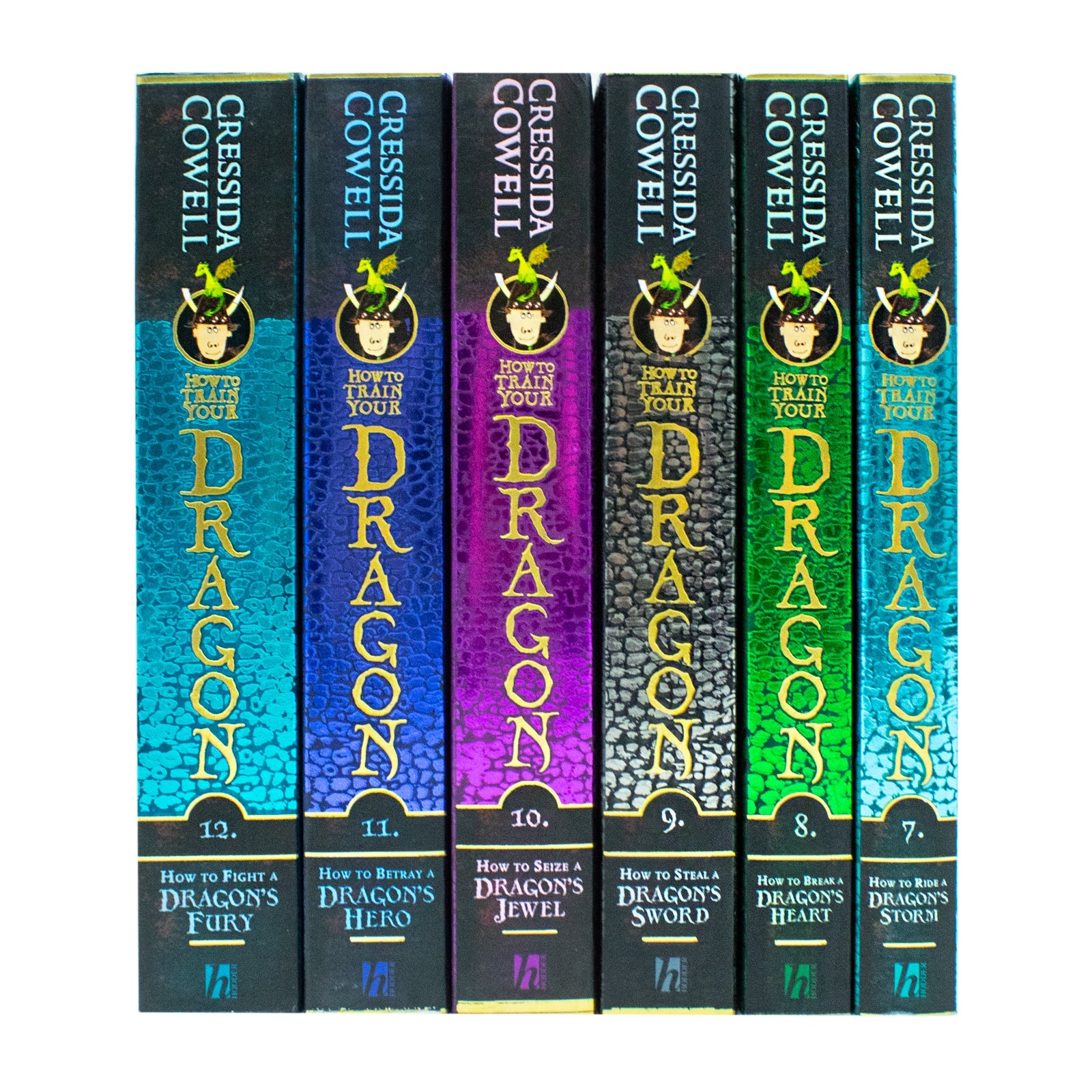 How to Train Your Dragon Books 7β12 by Cressida Cowell | Children's Fantasy Adventure Series with Dragons, Humor & Illustrated Stories for Ages 9β14