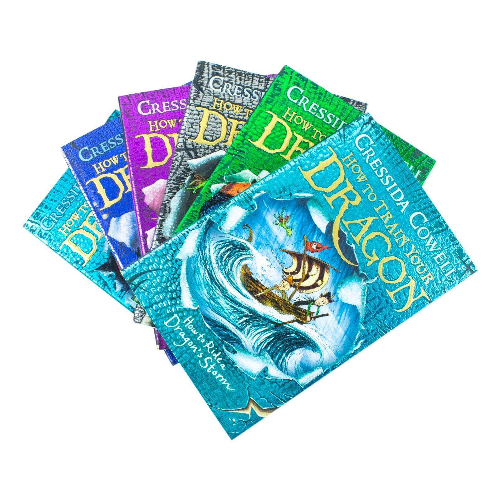 How to Train Your Dragon Books 7β12 by Cressida Cowell | Children's Fantasy Adventure Series with Dragons, Humor & Illustrated Stories for Ages 9β14