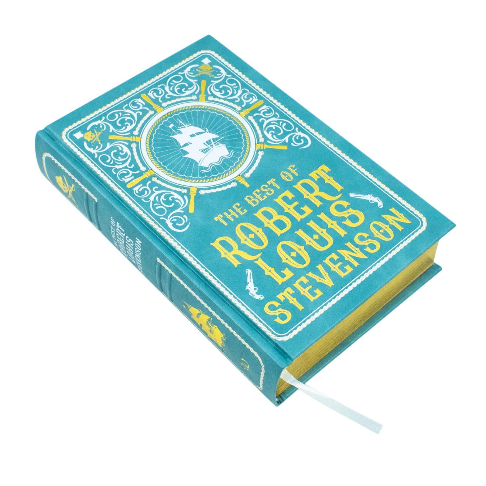 The Best Of Robert Louis Stevenson - Fiction- Leatherbound Hardback