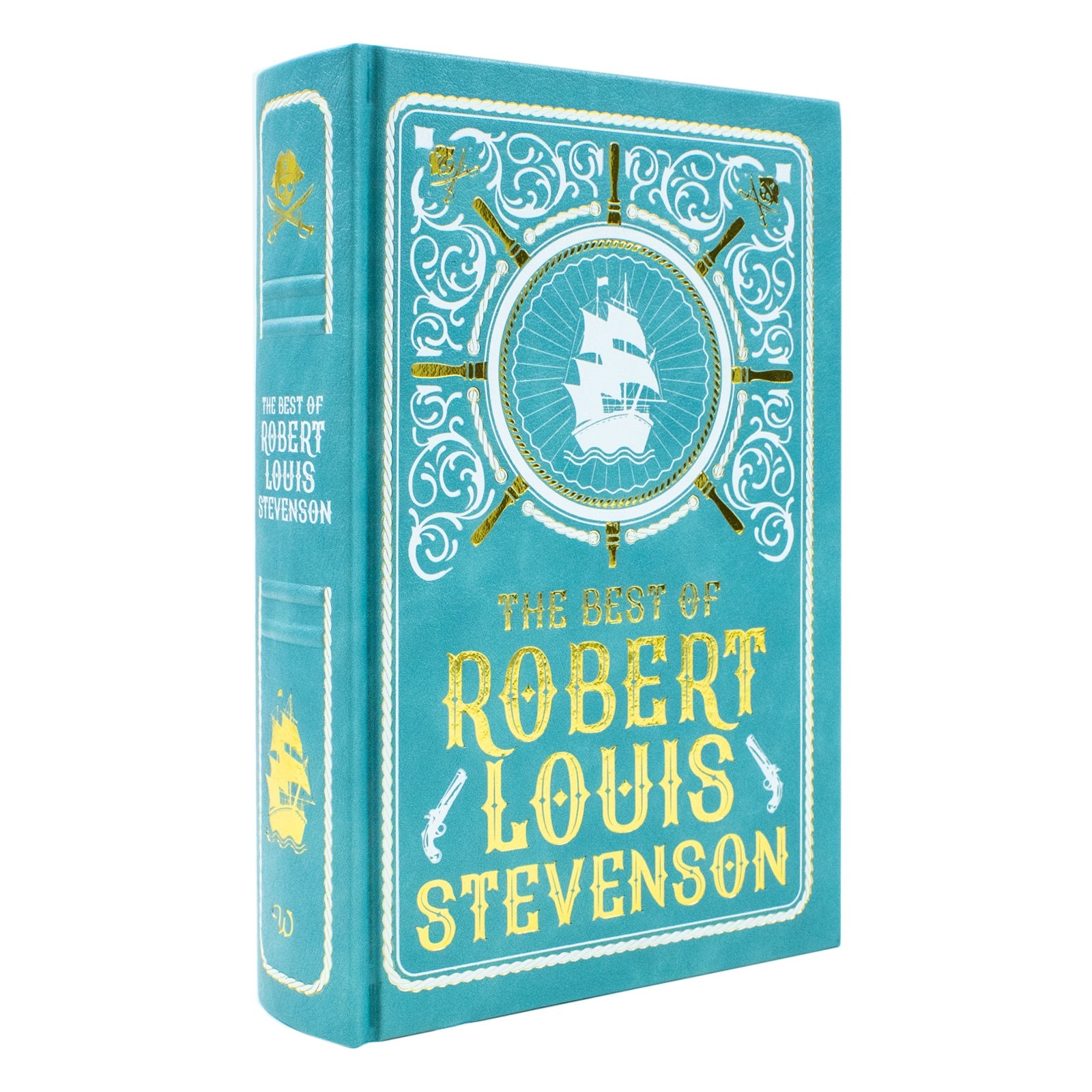 The Best Of Robert Louis Stevenson - Fiction- Leatherbound Hardback