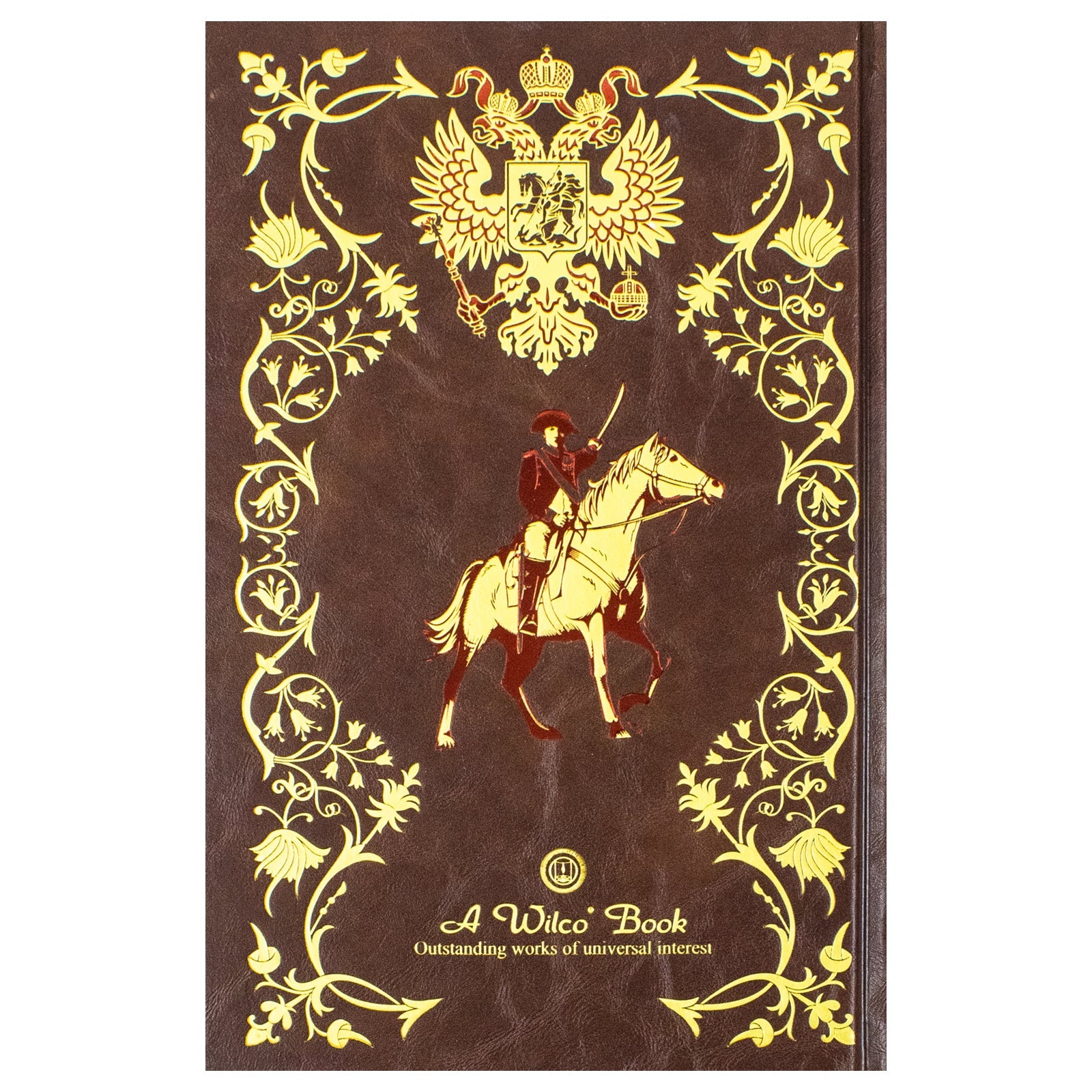 War and Peace by Leo Tolstoy - A classic leather bound edition of the monumental novel exploring war, love, and society’s impact in 19th century Russia