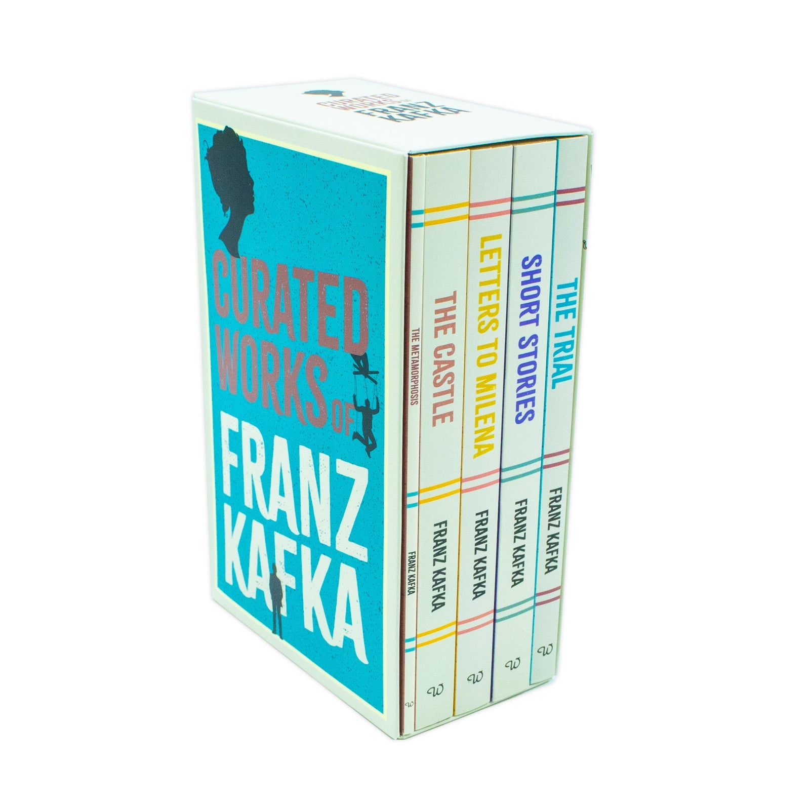 Curated Works of Franz Kafka 5 Books Set - Classic Literary Fiction Short Story Novels Paperback Collection, Age 12+