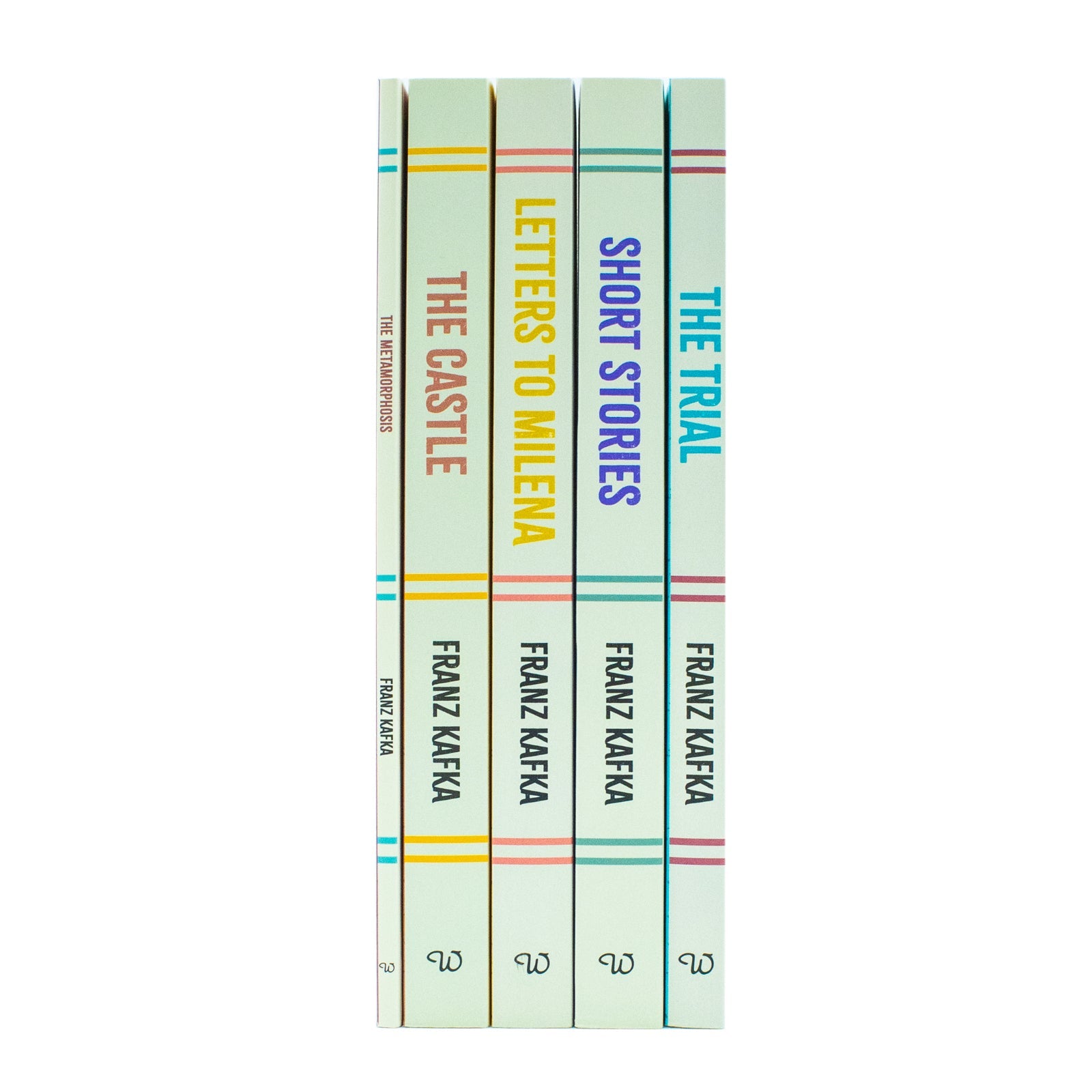 Curated Works of Franz Kafka 5 Books Set - Classic Literary Fiction Short Story Novels Paperback Collection, Age 12+