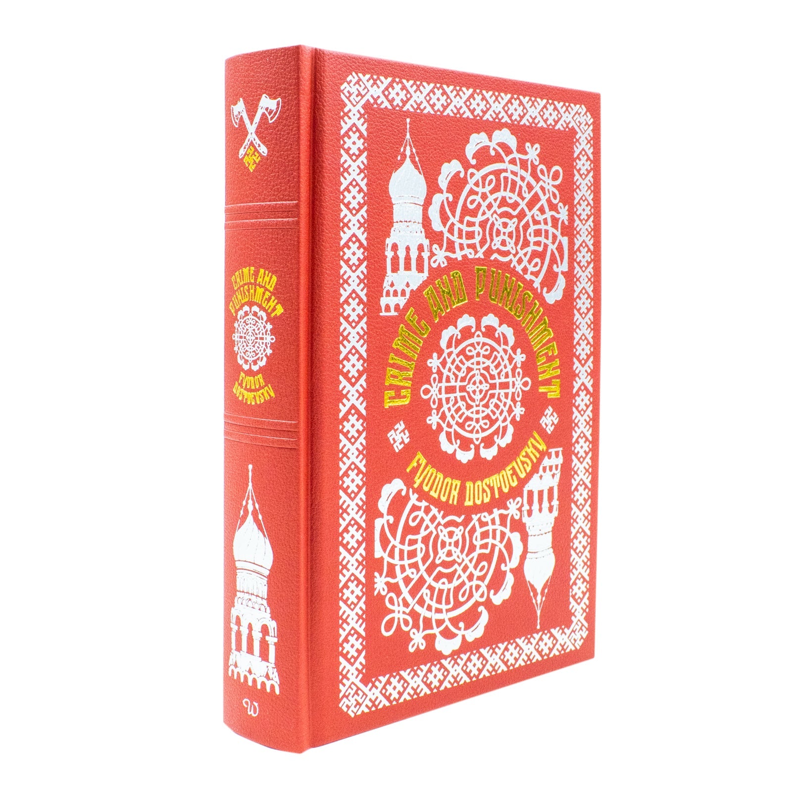 Crime And Punishment By Fyodor Dostoevsky (Leather Bound, Hardback Book)