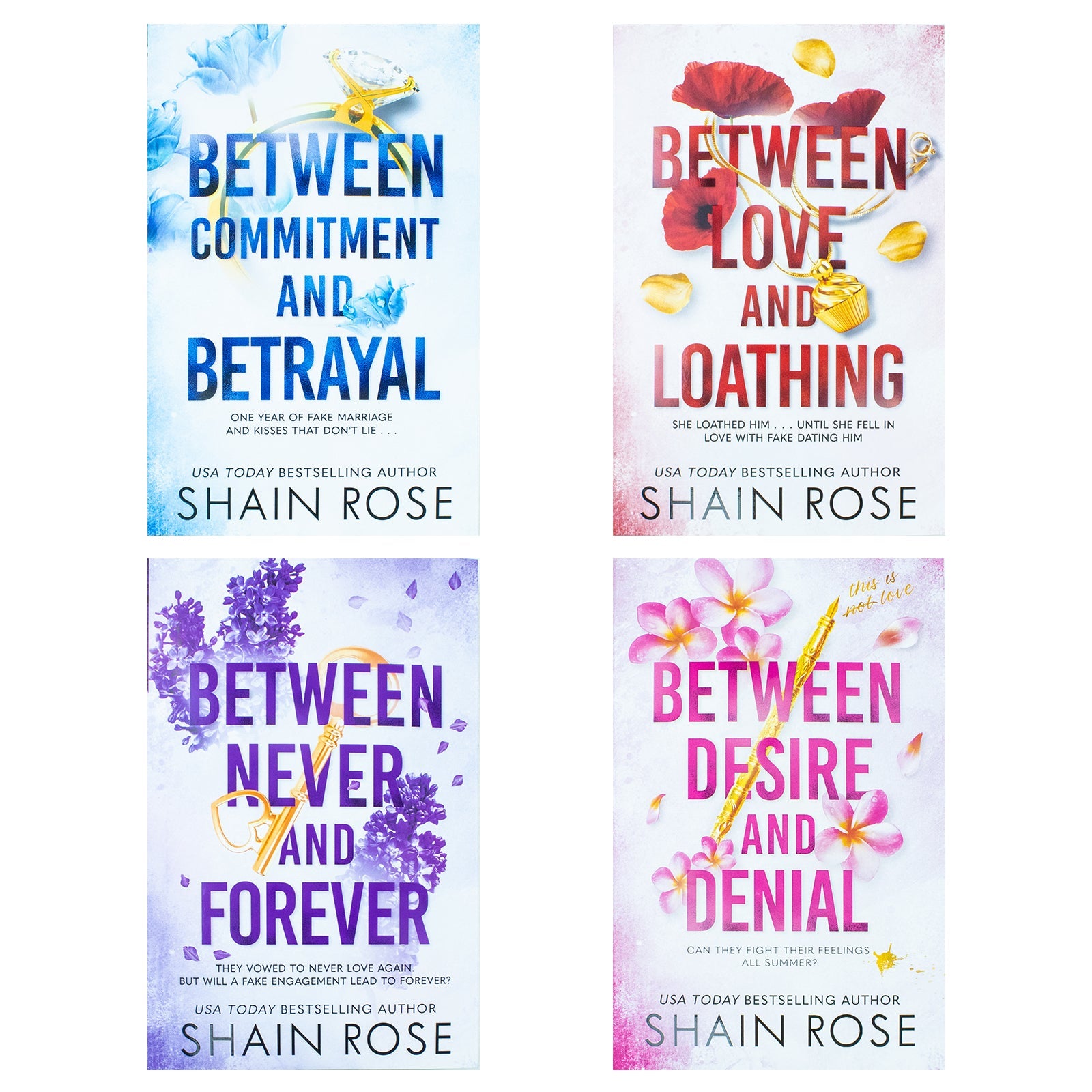 Hardy Billionaires Series 4 Books Collection Set (Between Commitment And Betrayal, Between Love And Loathing, Between Never And Forever & Between Desire And Denial)