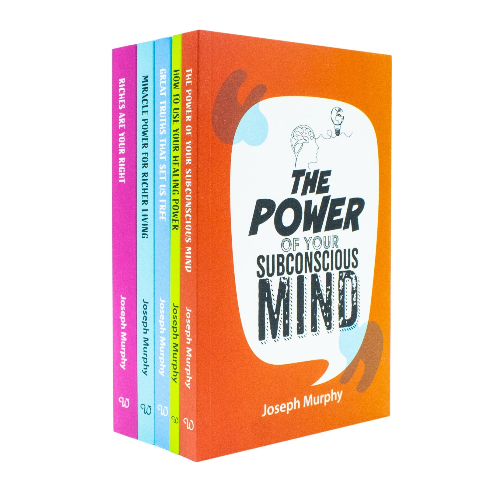 Joseph Murphy 5 Book Set | Self-Help Paperback Collection for Ages 12+ on Personal Development, Positive Thinking,Success,Mindfulness & Transformation