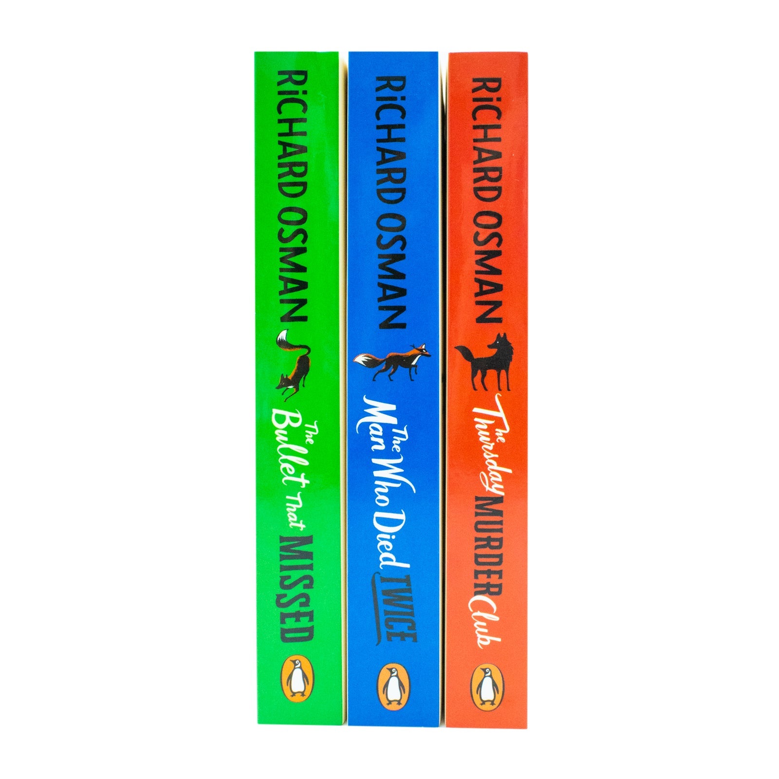 Thursday Murder Club Series 3 Books Collection Set By Richard Osman (The Thursday Murder Club, The Man Who Died Twice & The Bullet That Missed)