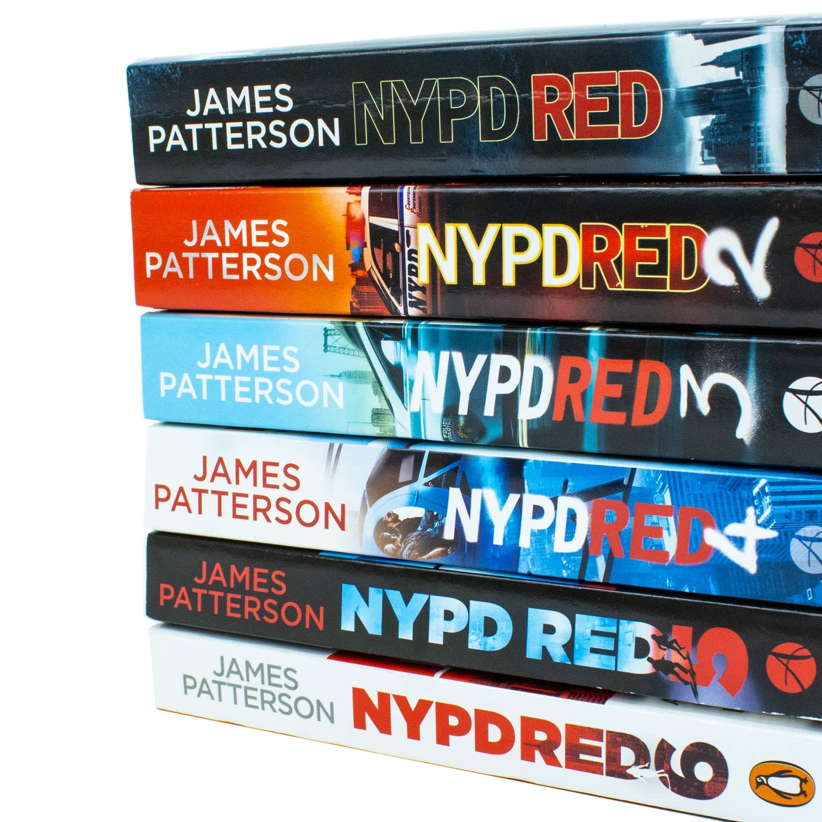 James Patterson NYPD Red Series Collection 1-6 Books Set | Crime, Detective Fiction, Suspense, Murder, Investigation, Police Drama, Paperback Novels