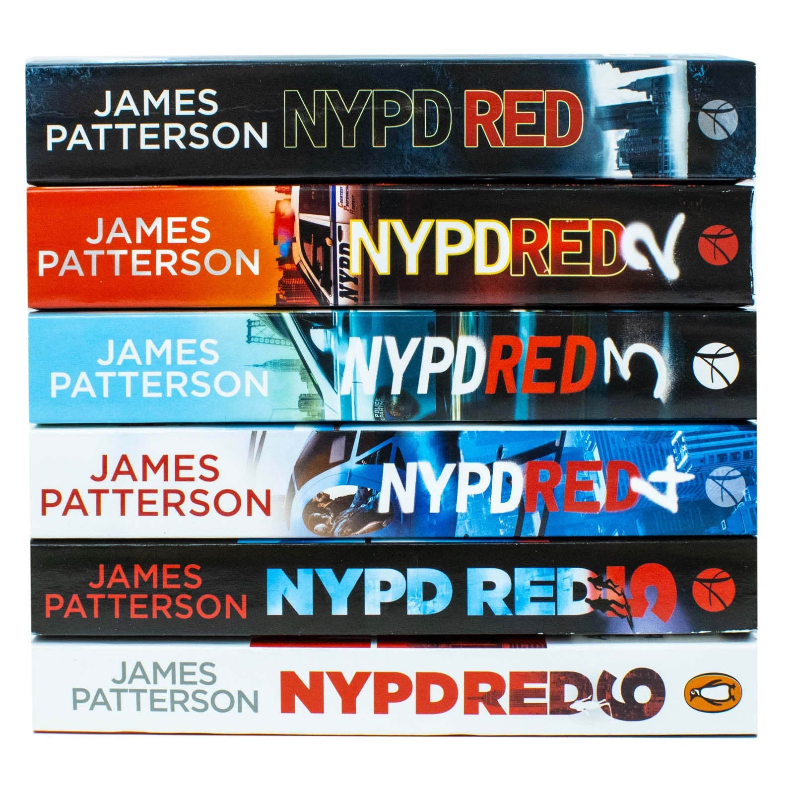 James Patterson NYPD Red Series Collection 1-6 Books Set | Crime, Detective Fiction, Suspense, Murder, Investigation, Police Drama, Paperback Novels