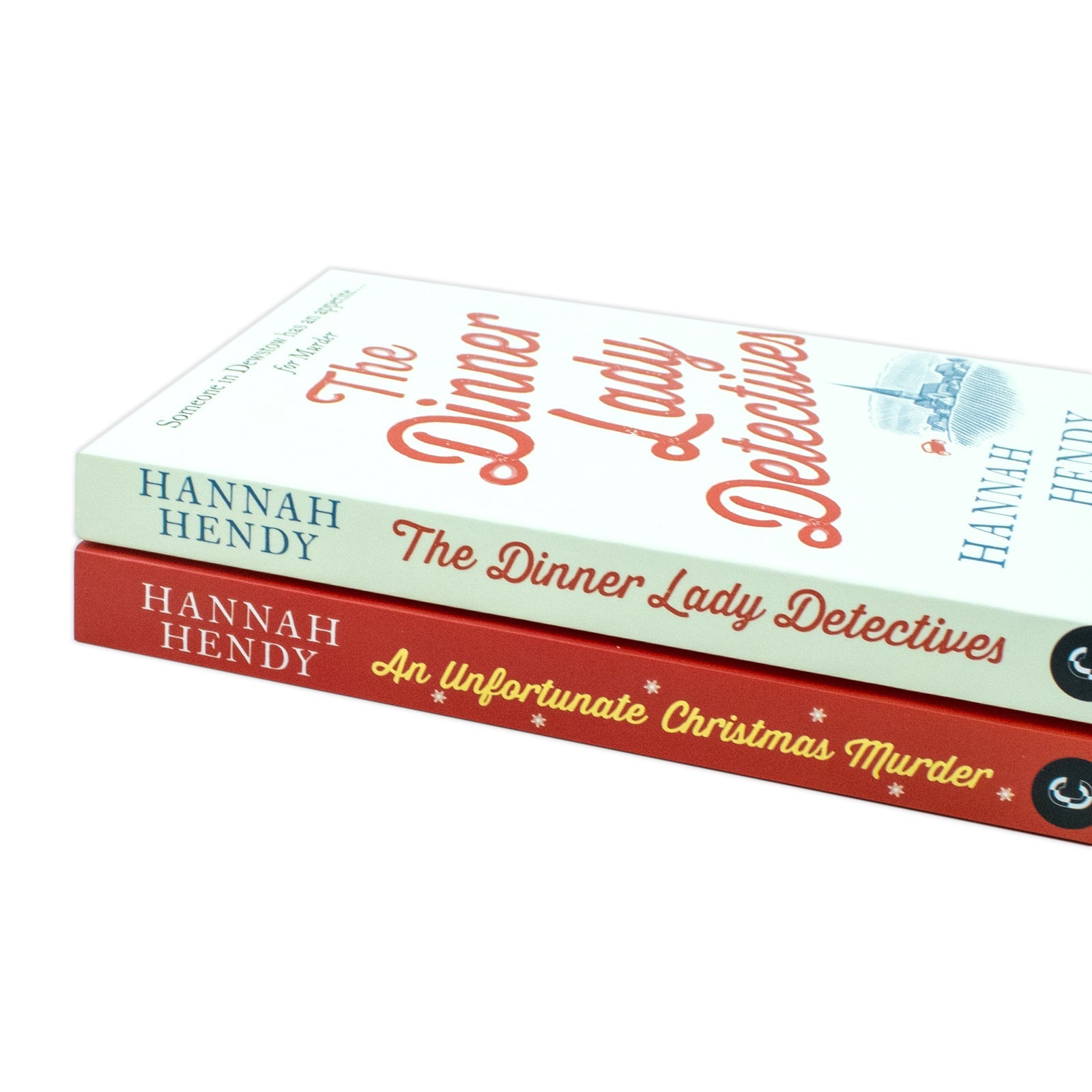 Hannah Hendy The Dinner Lady Detectives Collection 2 Books Set (The Dinner Lady Detectives, An Unfortunate Christmas Murder)