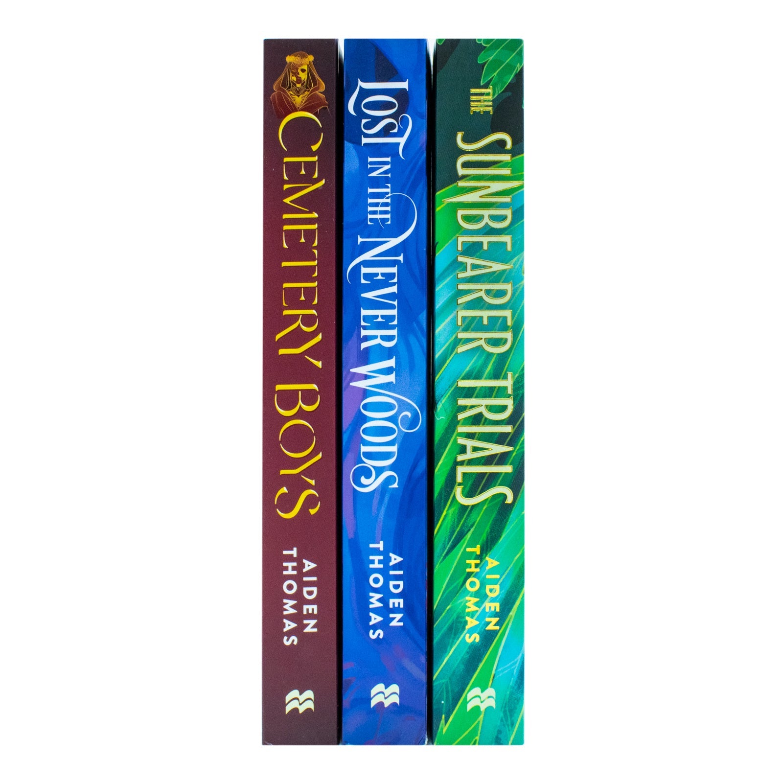 Aiden Thomas Collection 3 Books Set (Cemetery Boys, The Sunbearer Trials, Lost in the Never Woods)