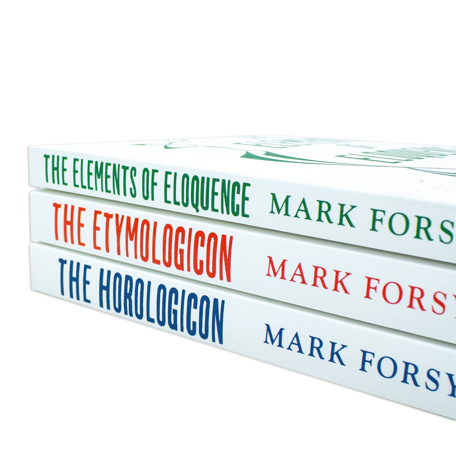 Mark Forsyth 3-Book Collection Set | The Etymologicon, The Elements of Eloquence & Horologicon | Language, Linguistics, Humor & Writing Reference