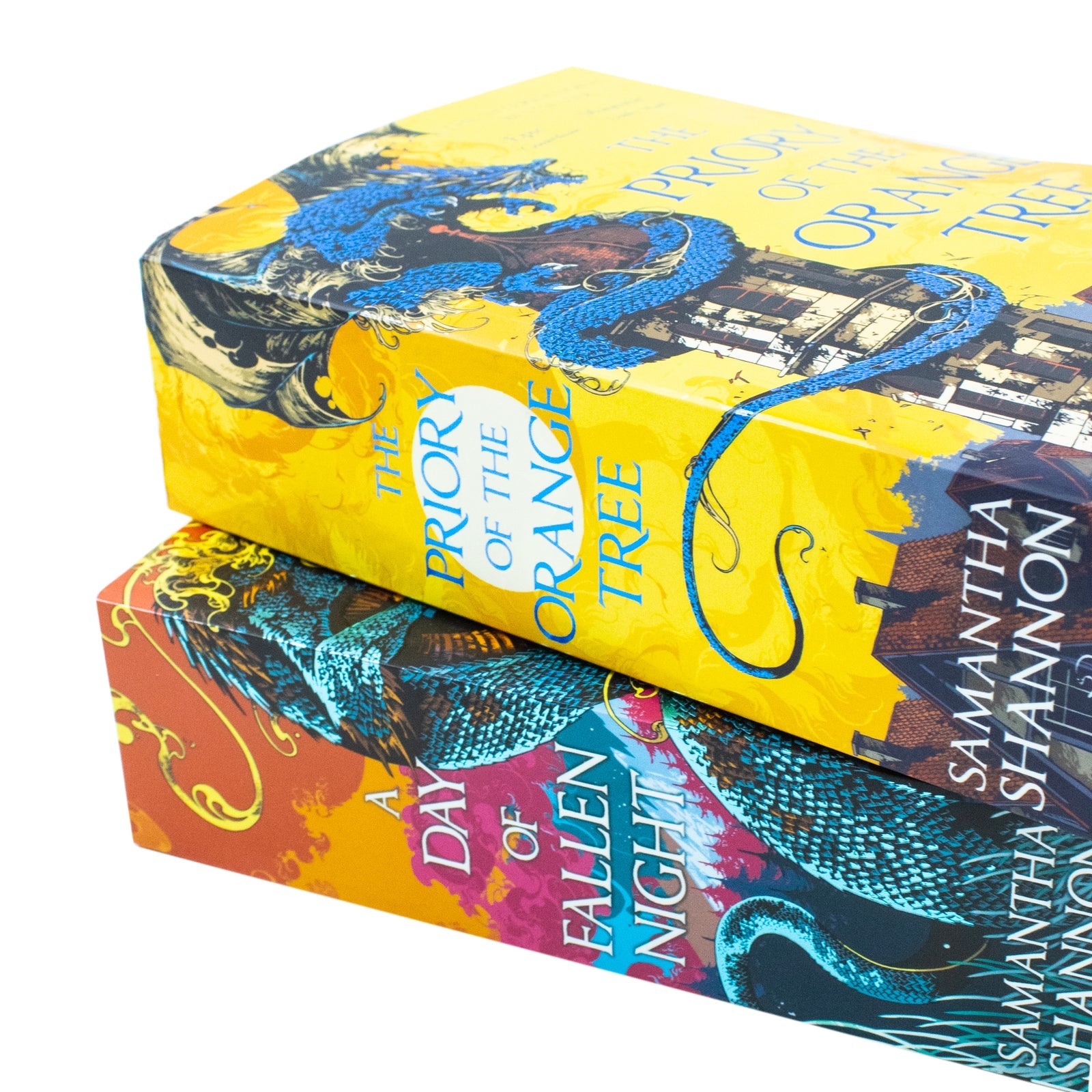 The Roots of Chaos Series 2 Books Collection Set By Samantha Shannon (The Priory of the Orange Tree, A Day of Fallen Night)