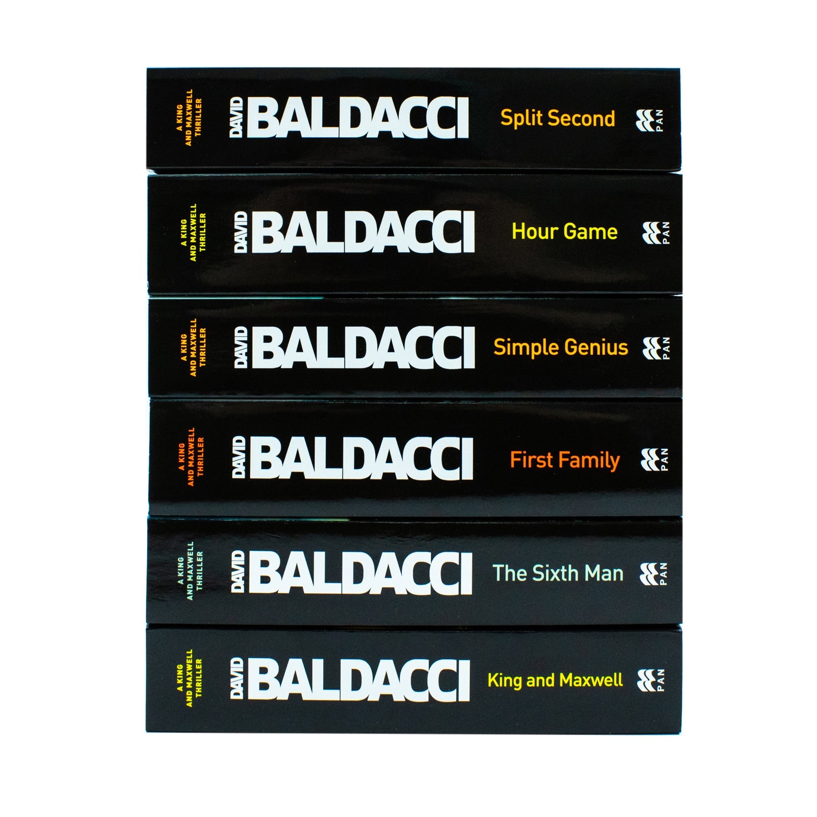 David Baldacci King & Maxwell 6-Book Set | Bestselling Thriller, Mystery & Suspense Series β Action-Packed Detective Fiction Collection for Adults