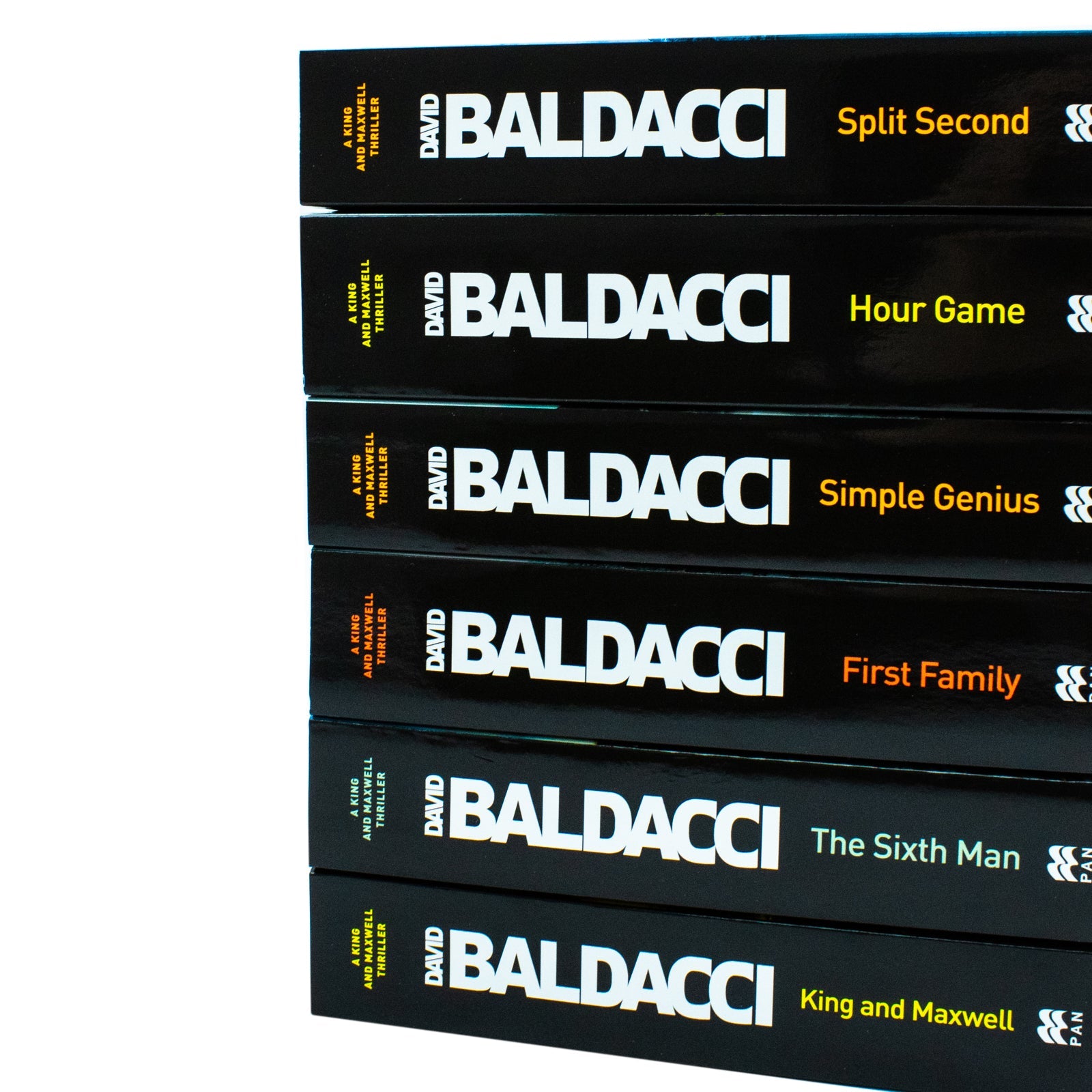 David Baldacci King & Maxwell 6-Book Set | Bestselling Thriller, Mystery & Suspense Series β Action-Packed Detective Fiction Collection for Adults