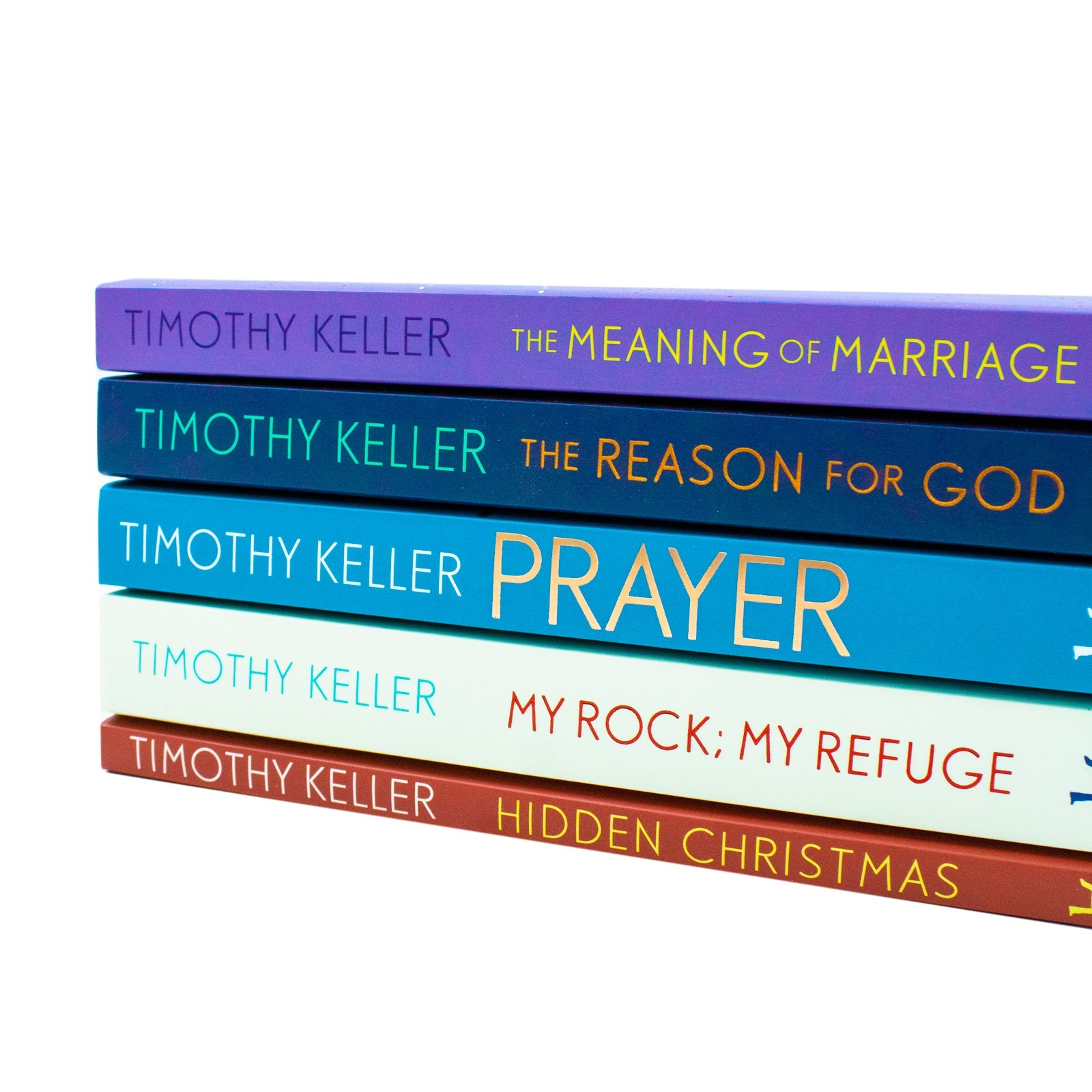 Timothy Keller 5 Book Collection– Christian Faith,Spirituality & Life Guidance |Includes Hidden Christmas, Prayer, The Reason for God & More