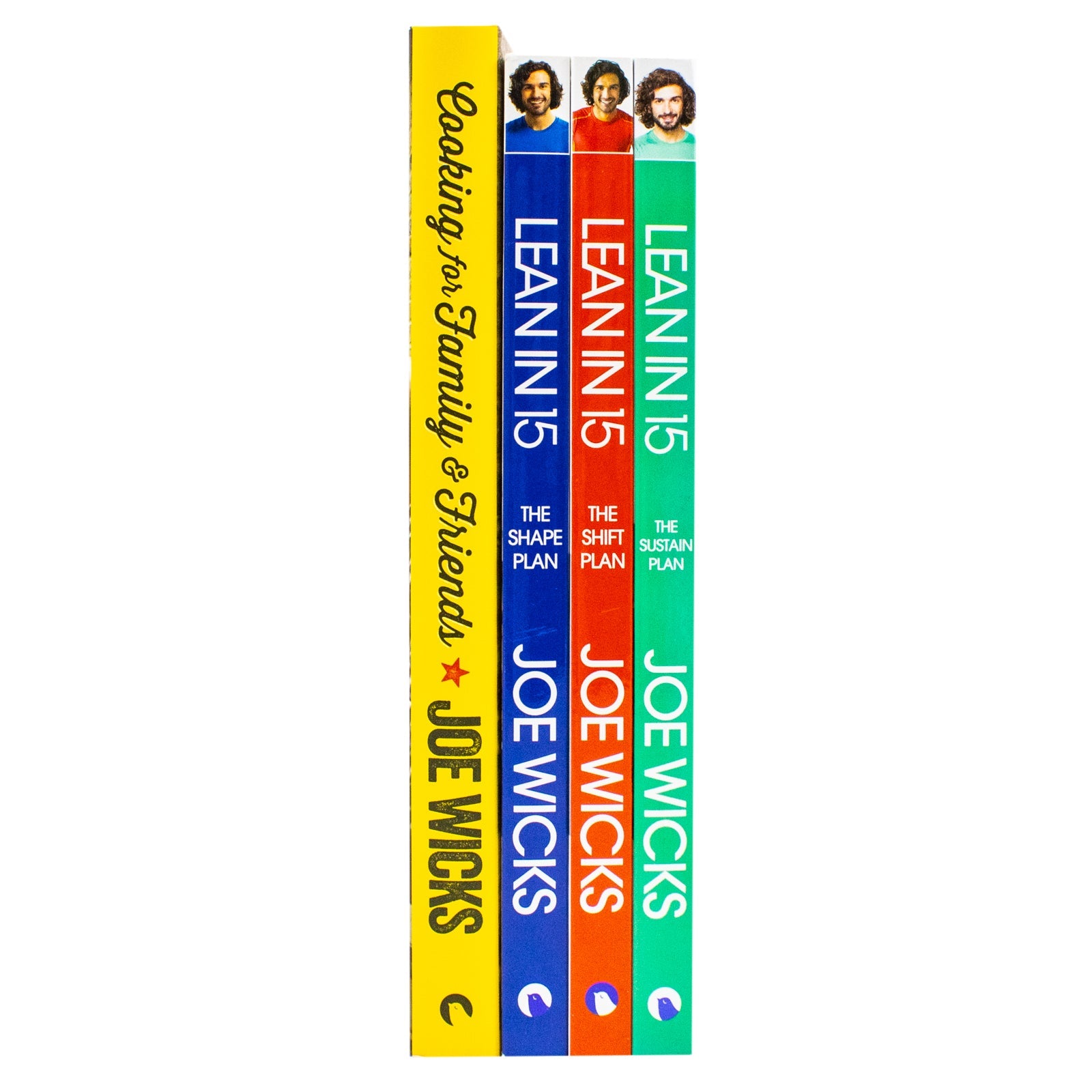 Lean in 15 Joe Wicks Book Set: 4 Cooking Collection with 15-Minute Meals, Fitness, Recipes, Weight Loss & Healthy Lifestyle Plans