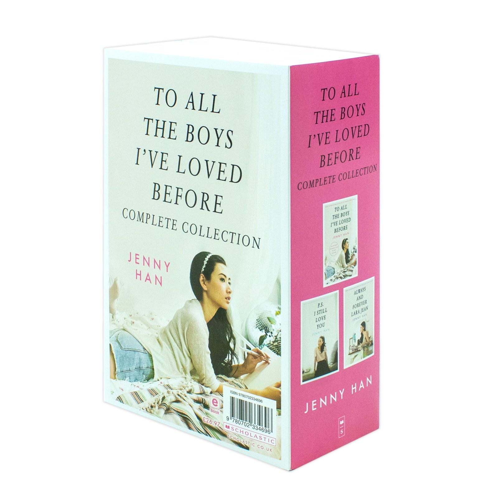 To All The Boys I've Loved Before Trilogy 3 Book Set by Jenny Han - Young Adult Romance, Love, Friendship, Coming of Age, Popular Series