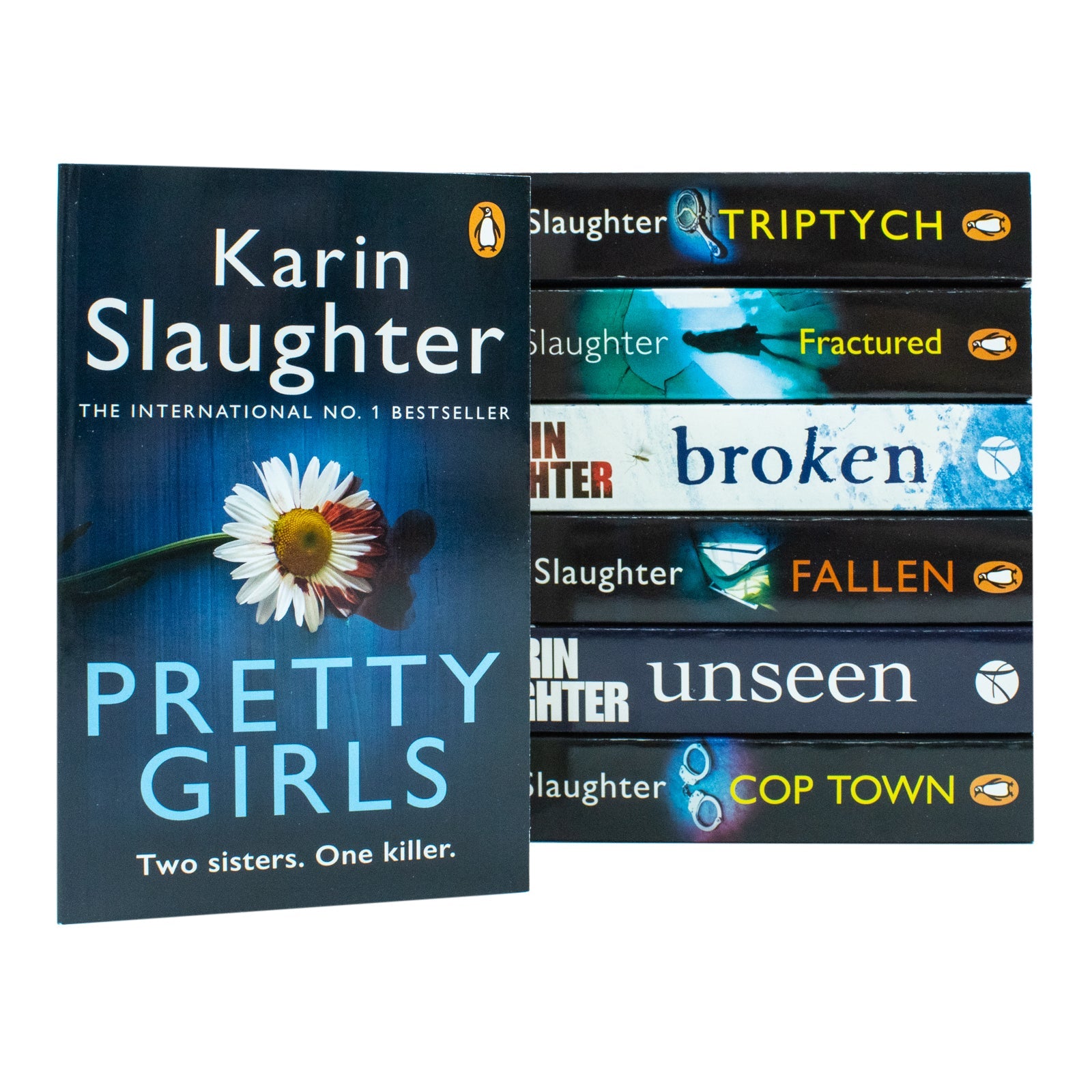 Will Trent Series by Karin Slaughter – 7 Book Collection Set | Gripping Mystery & Thriller Novels: Fallen, Unseen, Broken, Fractured, Triptych & More