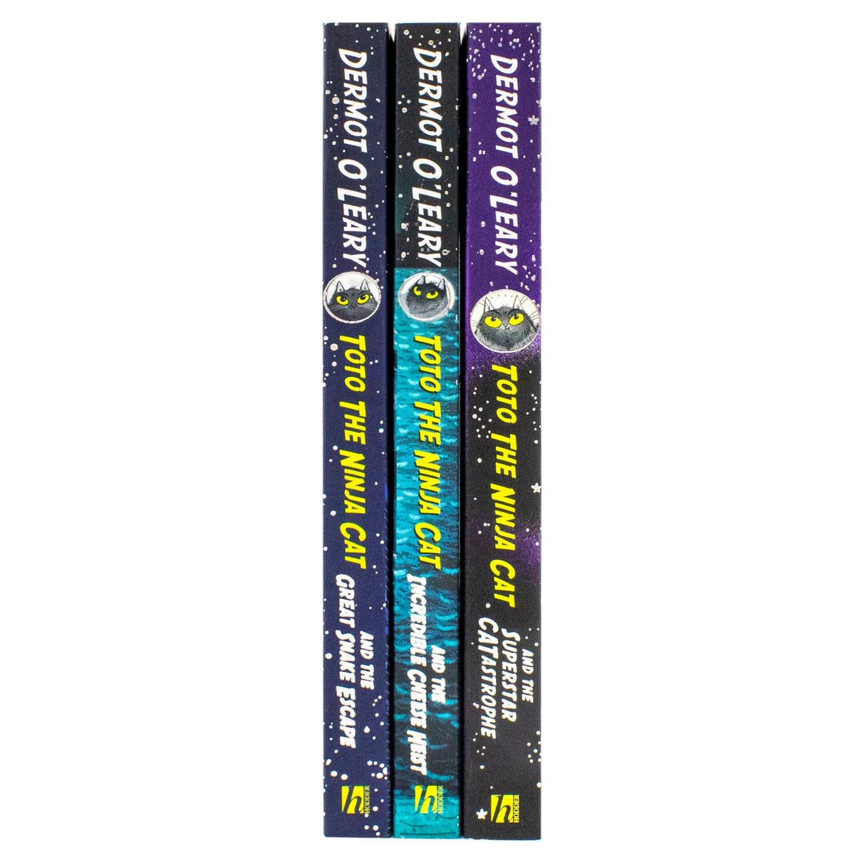 Toto the Ninja Cat Series 3 Books Collection Set By Dermot OLeary