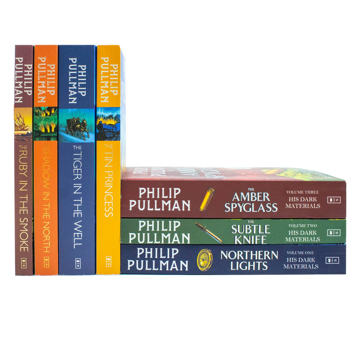 His Dark Materials Trilogy, Sally Lockhart Mystery Series 7 Books Collection Set by Philip Pullman