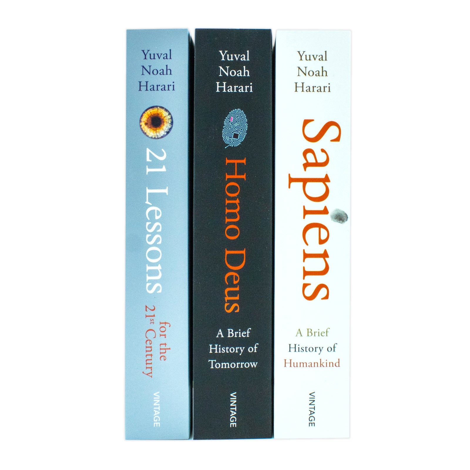 Yuval Noah Harari Collection 3 Books Set - Sapiens, Homo Deus, 21 Lessons - Non-Fiction Bestsellers, History, Philosophy, Humanity, Insight