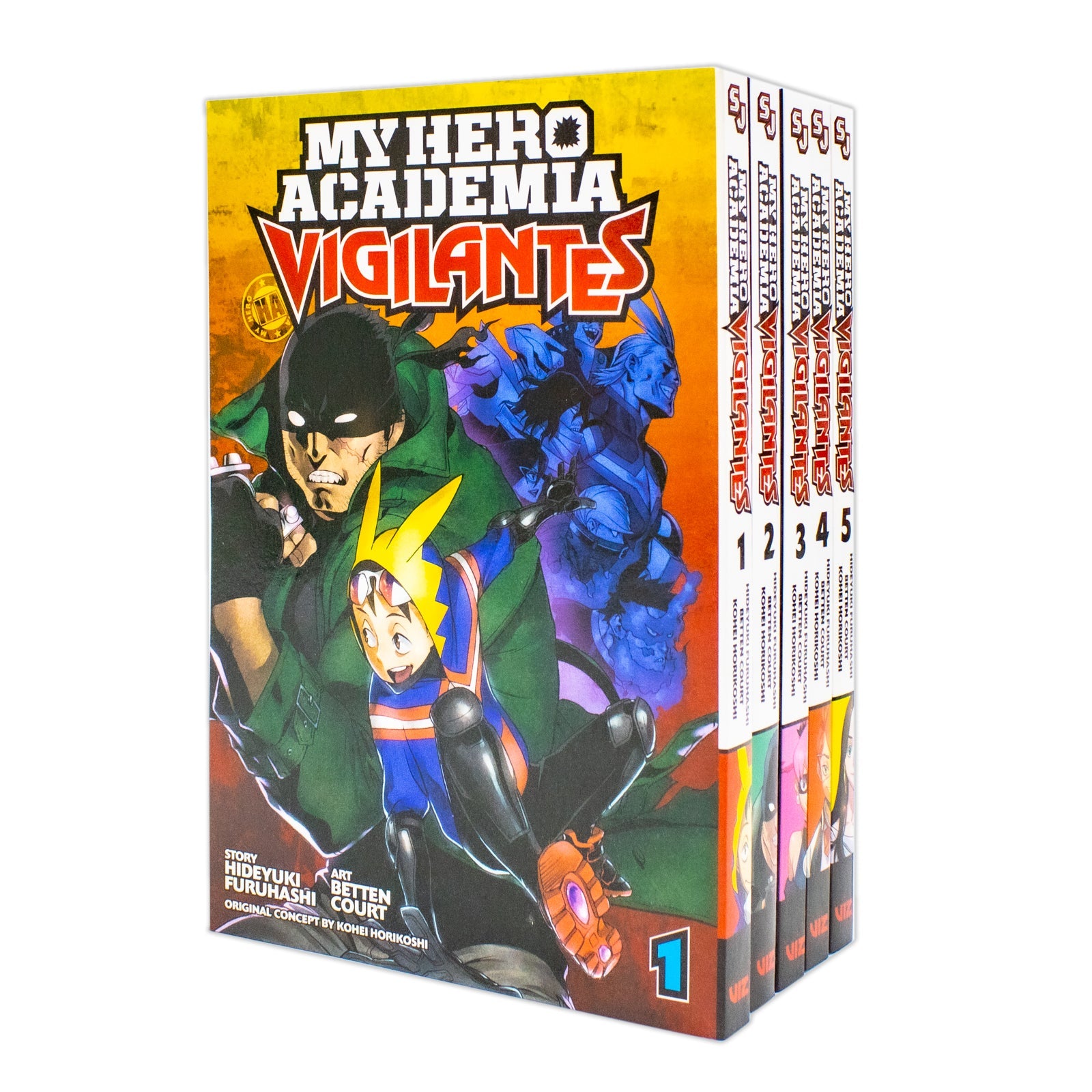 My Hero Academia: Vigilantes Vol.1-5 Collection 5 Books Set Series Pack
