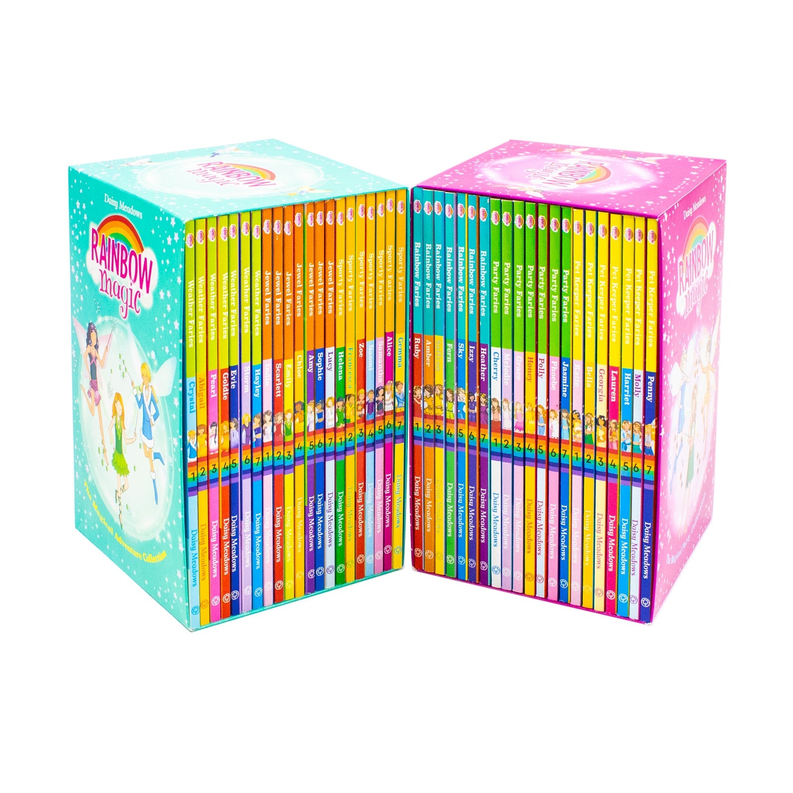 Rainbow Magic The Magical Party Collection & The Magical Adventure 42 Books Set