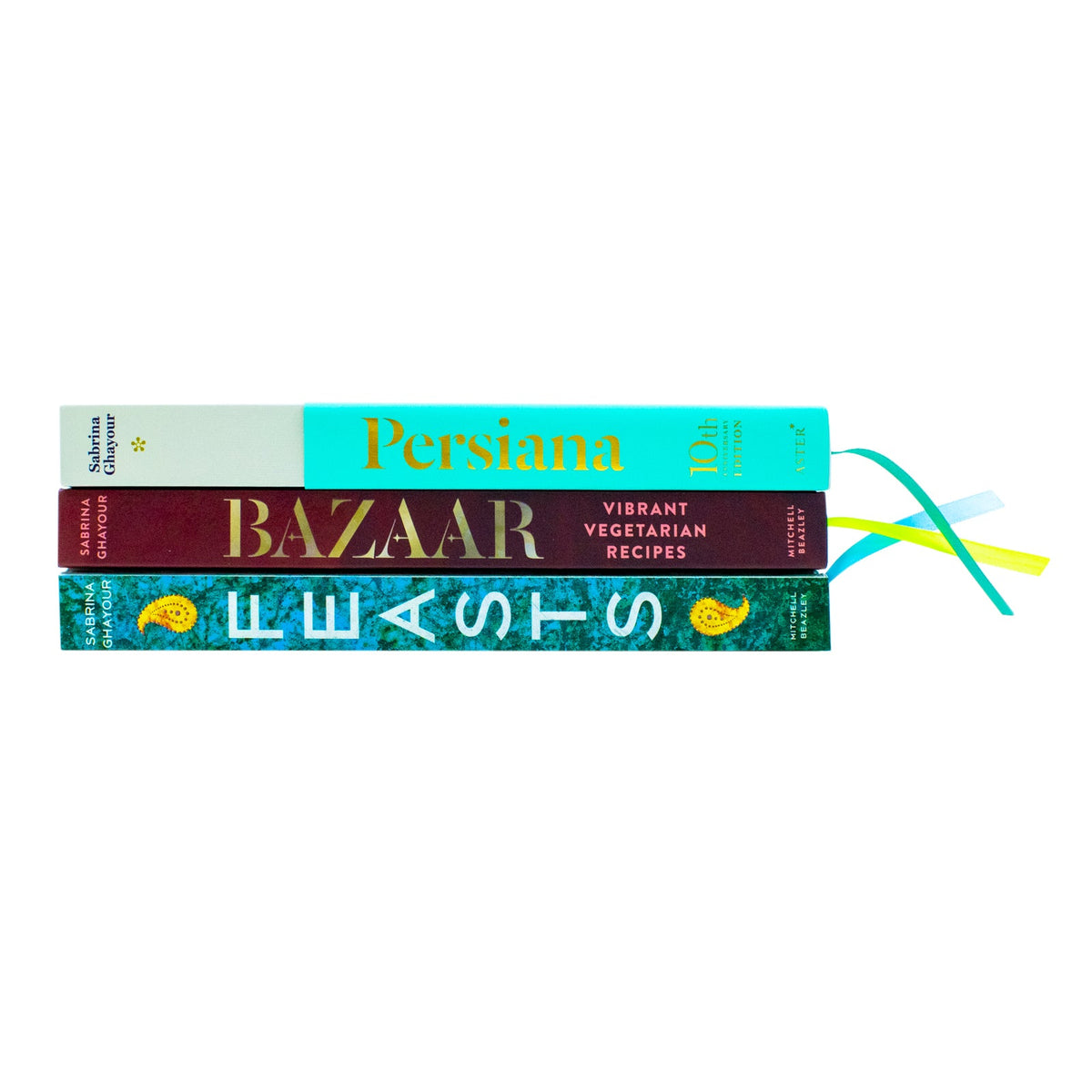 Sabrina Ghayour 3 Books Collection Set (Persiana, Bazaar, Feasts)