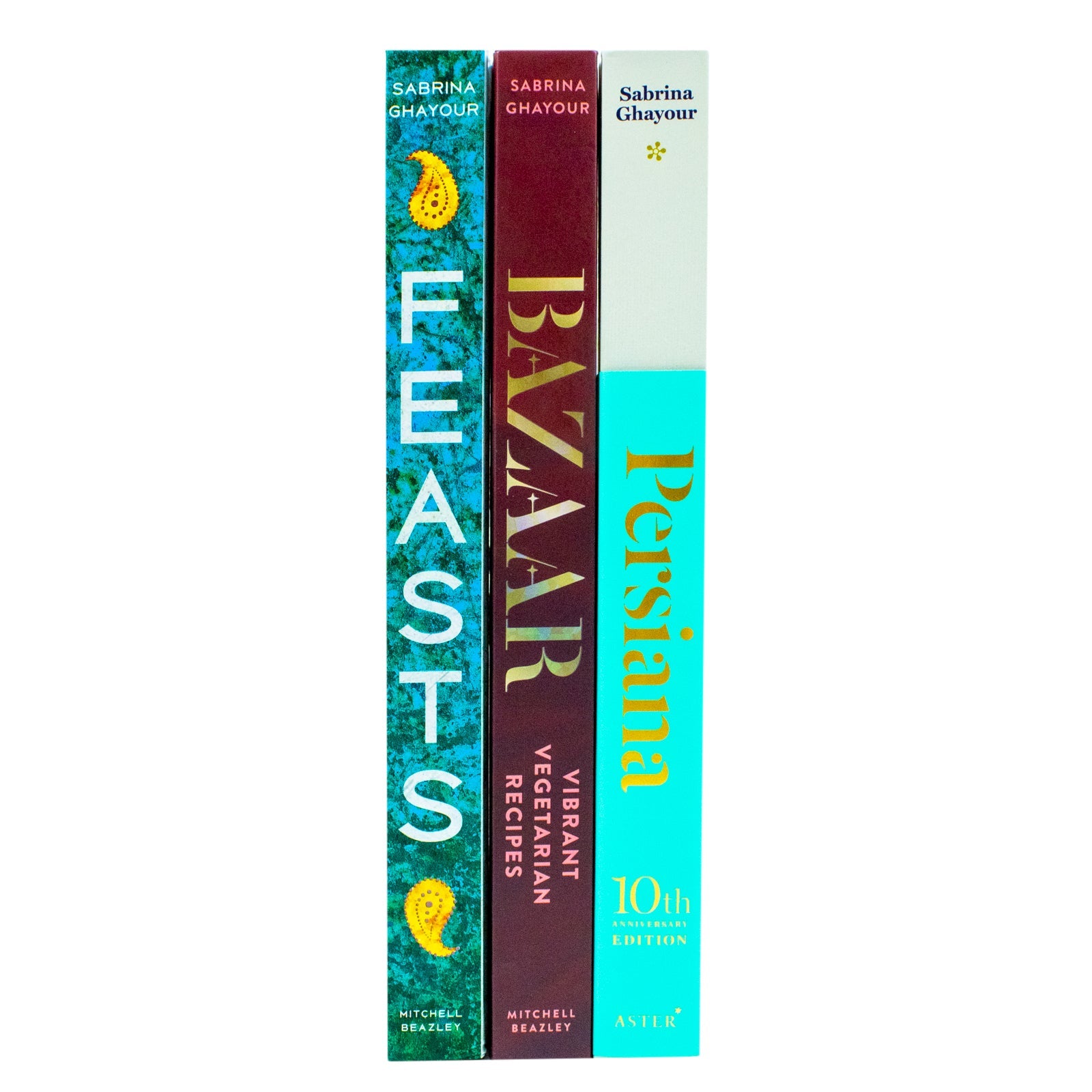 Sabrina Ghayour 3 Books Collection Set (Persiana, Bazaar, Feasts)