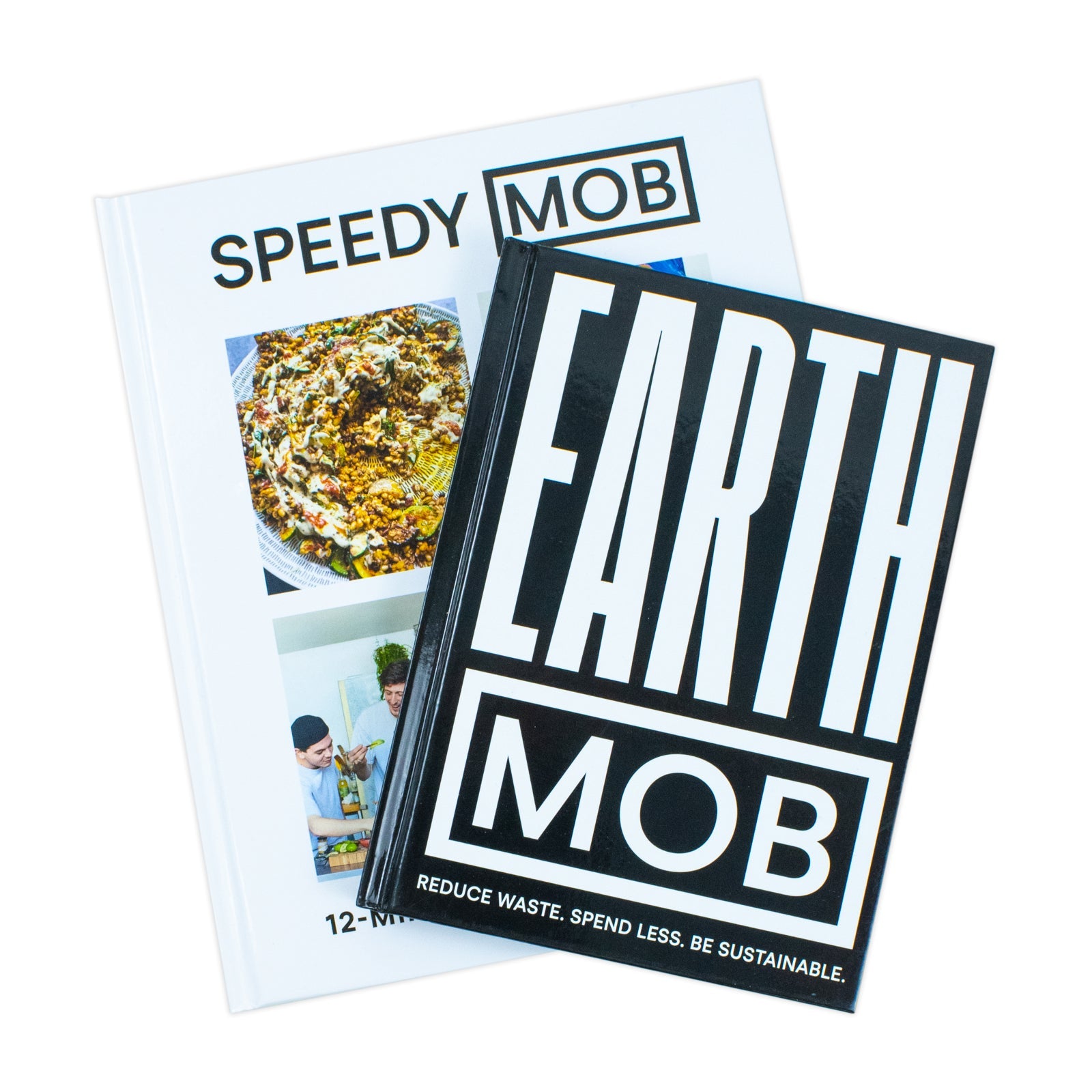 Earth MOB & Speedy MOB – 2-Book Collection by Ben Lebus (Hardback) | Quick & Easy 12-Minute Meals, Family Cooking, Healthy Recipes & Meal Prep