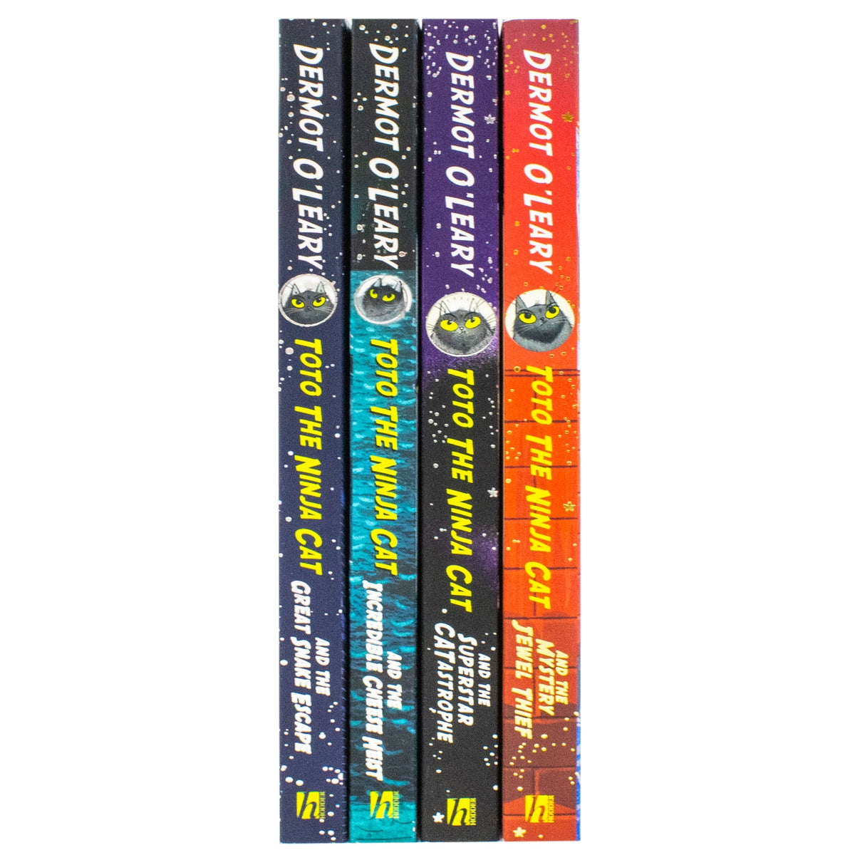 Toto the Ninja Cat Series 4 Books Collection Set By Dermot OLeary