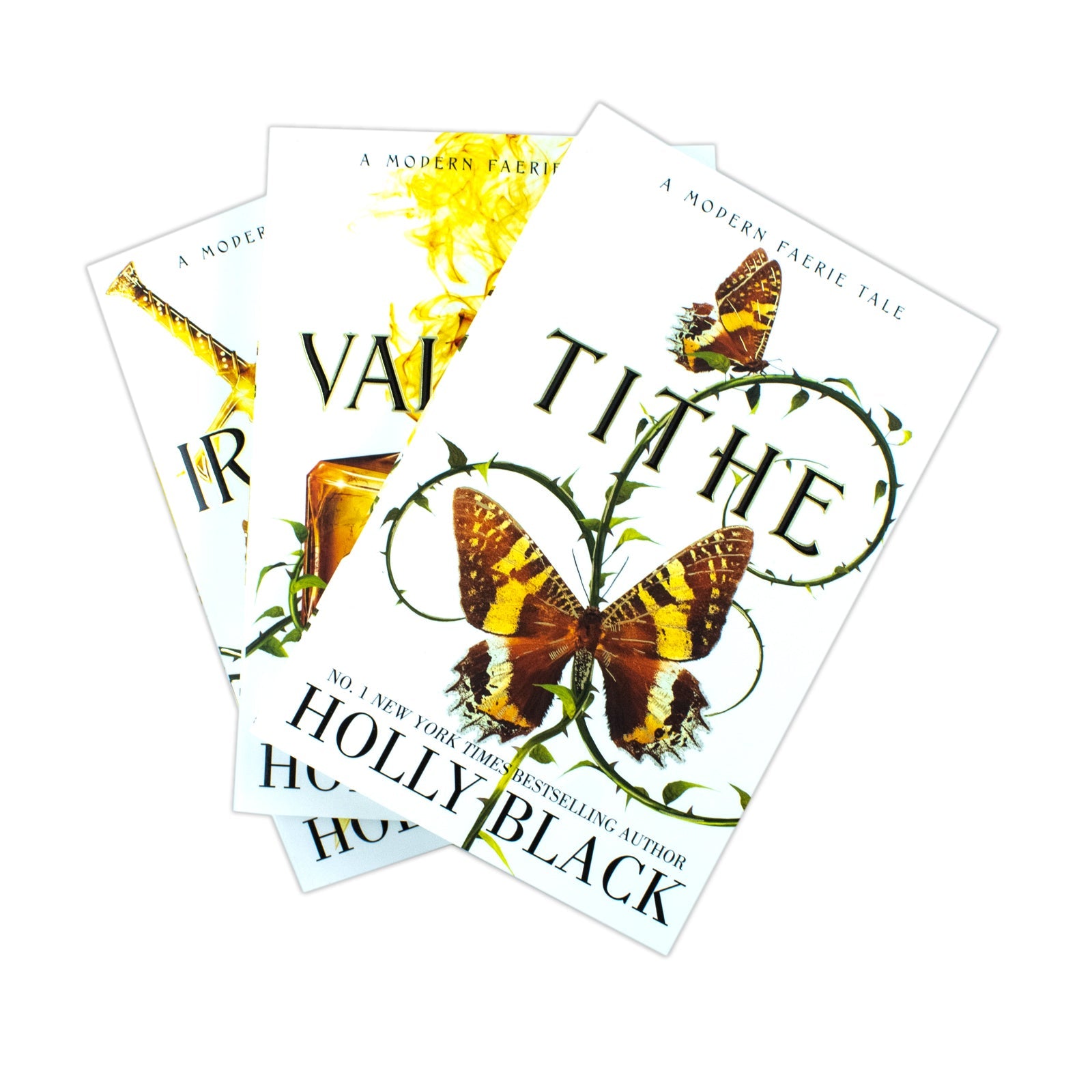 Modern Faerie Tale Series 3 Books Collection Set By Holly Black (Tithe, Valiant, Ironside)