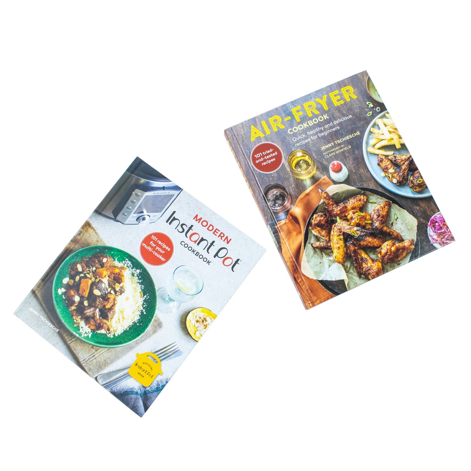 Jenny Tschiesche Collection 2 Books Set (Modern Vegetarian Instant Pot Cookbook, Air-Fryer Cookbook)