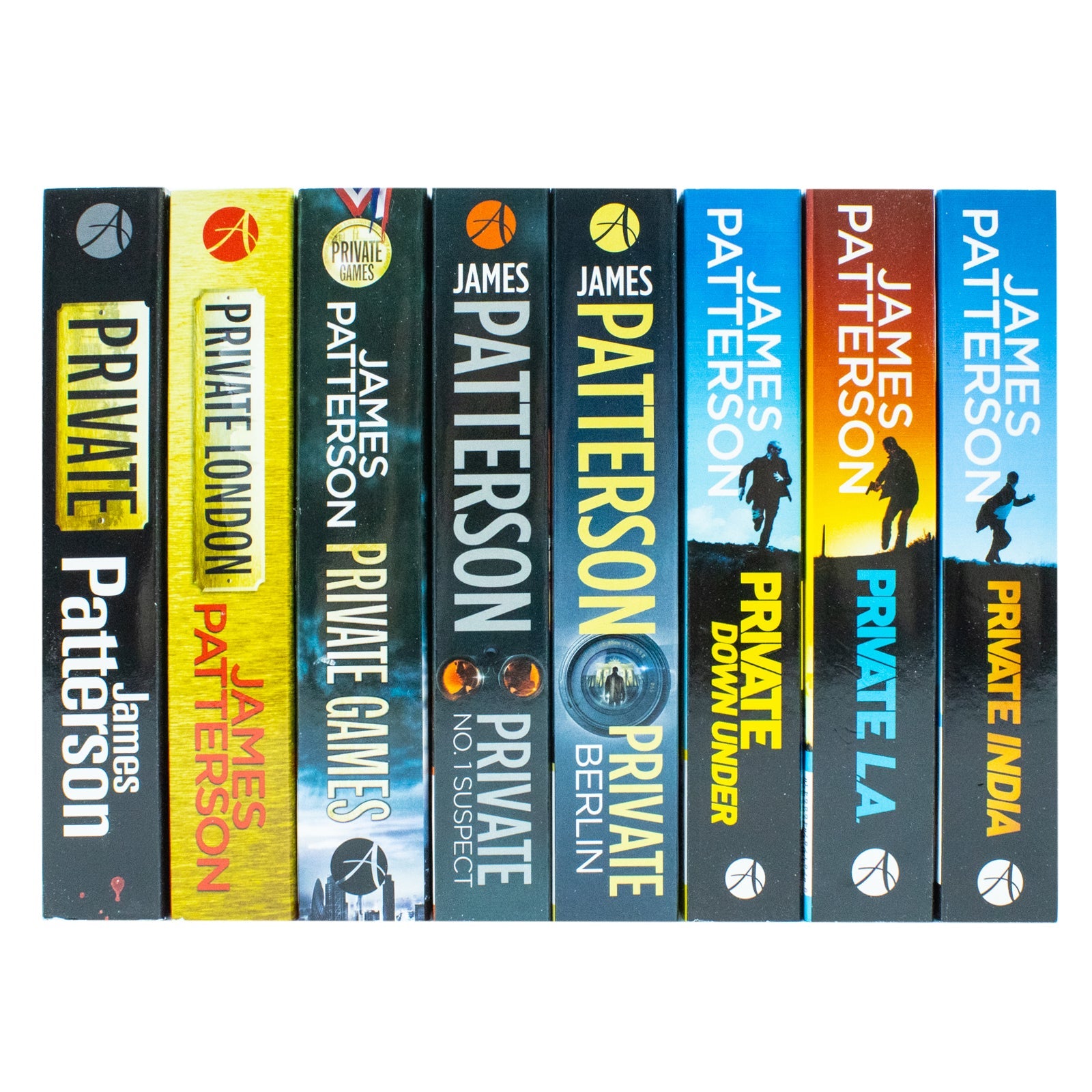 James Patterson Private Series 1-8 Book Collection | Private, Private London, Private Games, Private Berlin & More| Thriller, Mystery, Crime, Suspense