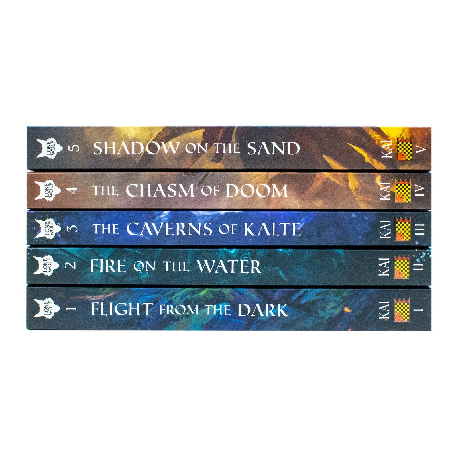 Lone Wolf Series 5 Book Collection by Joe Dever – Epic Fantasy Adventure, Action-Packed Heroic Journey, Immersive Worlds & Must-Read Classic