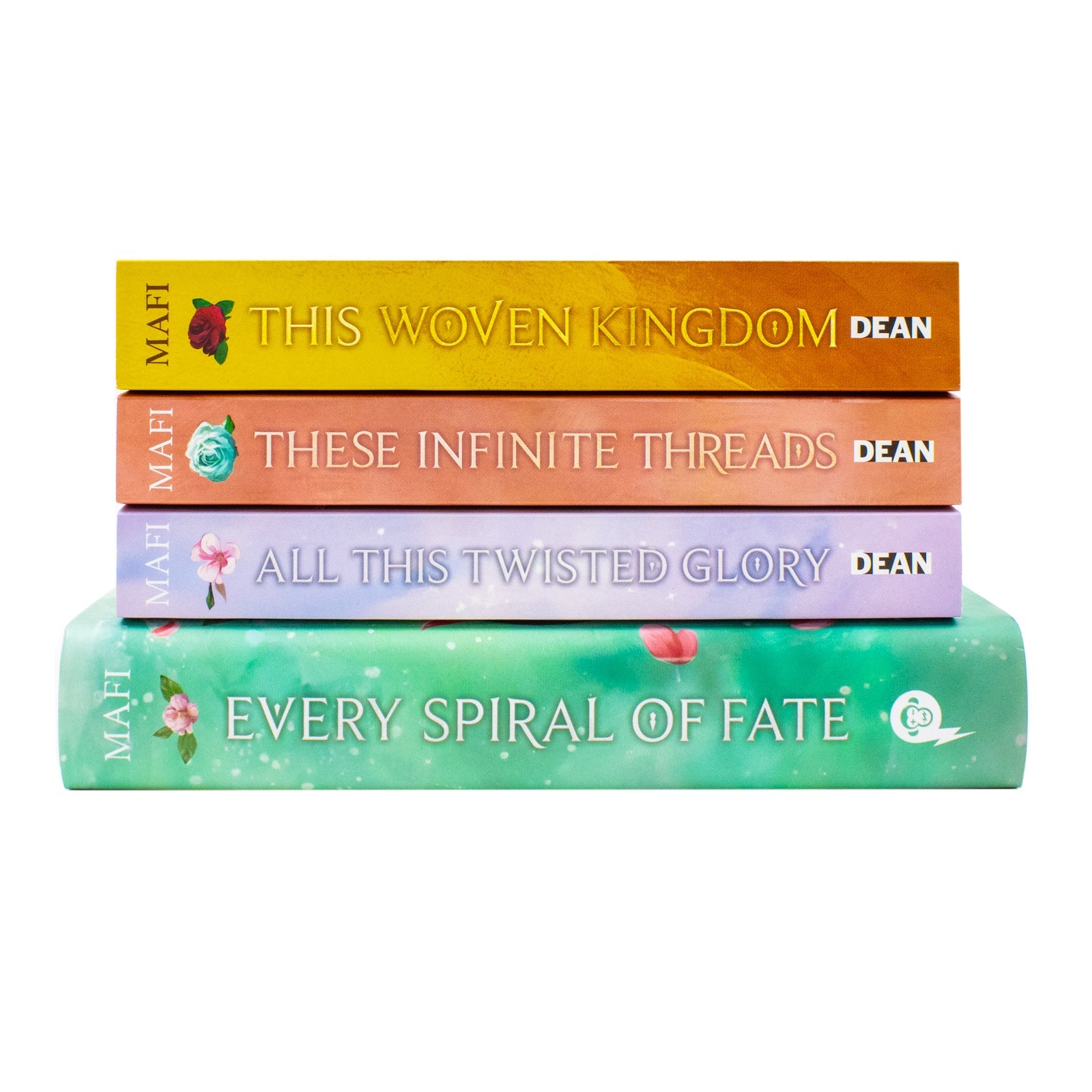 This Woven Kingdom Series 4 Books Collection Set By Tahereh Mafi (This Woven Kingdom, These Infinite Threads, All This Twisted Glory and Every Spiral of Fate)