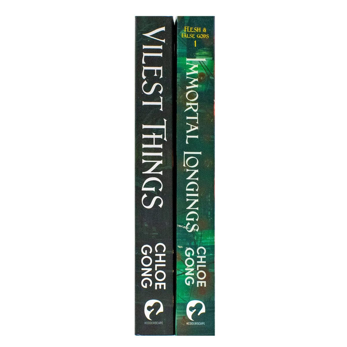 Flesh and False Gods Series 2 Books Collection Set By Chloe Gong (Vilest Things and Immortal Longings) | Paperback