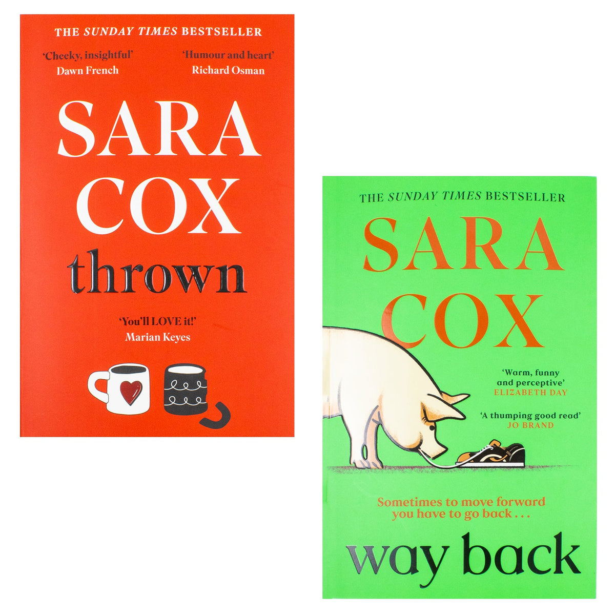 Sara Cox Collection 2 Books Collection Set (Thrown and Way Back) | Paperback