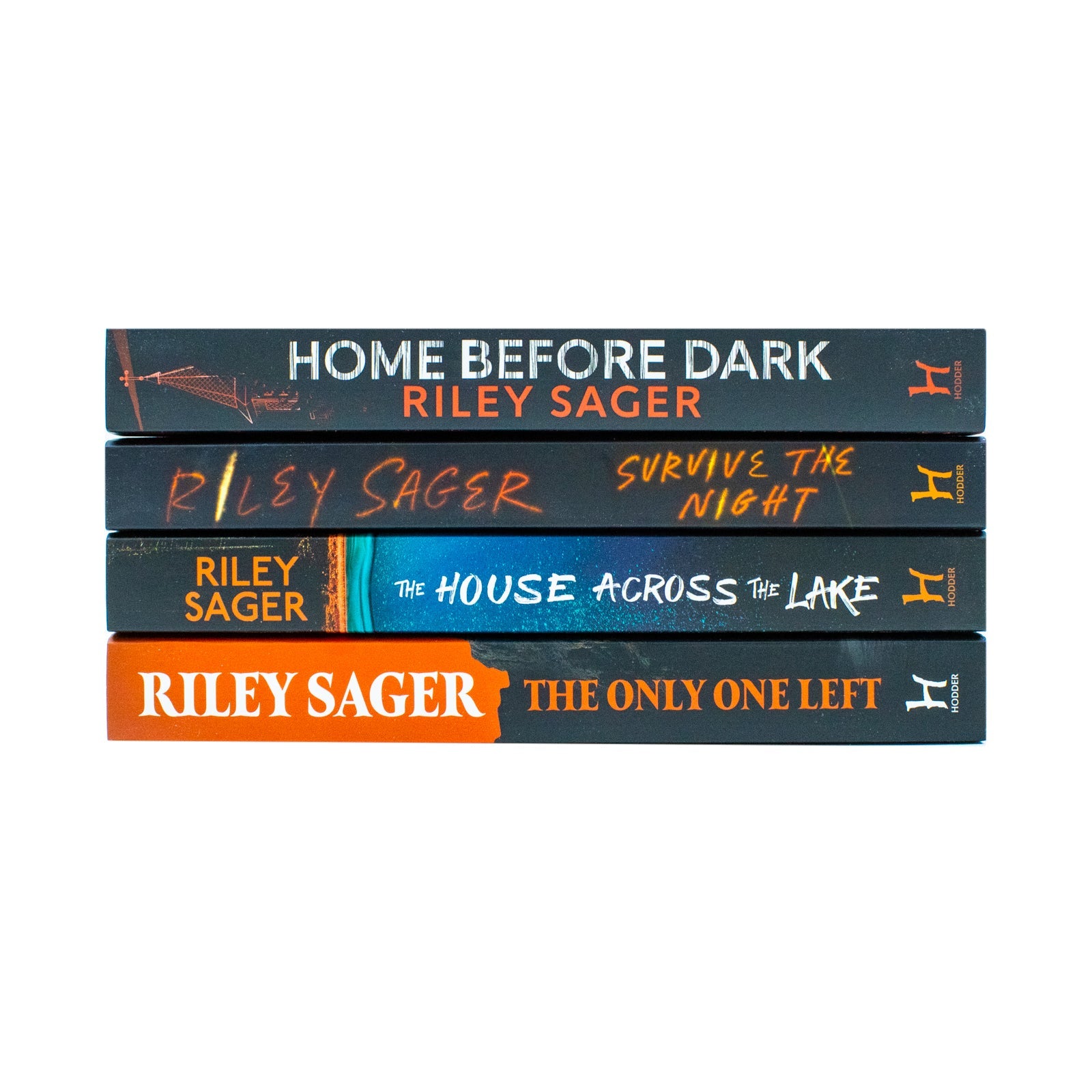 Riley Sager Thriller Collection – 4 Book Set (Home Before Dark, Survive The Night & More) | Mystery, Suspense, Fiction, Bestseller, Paperback, Novels