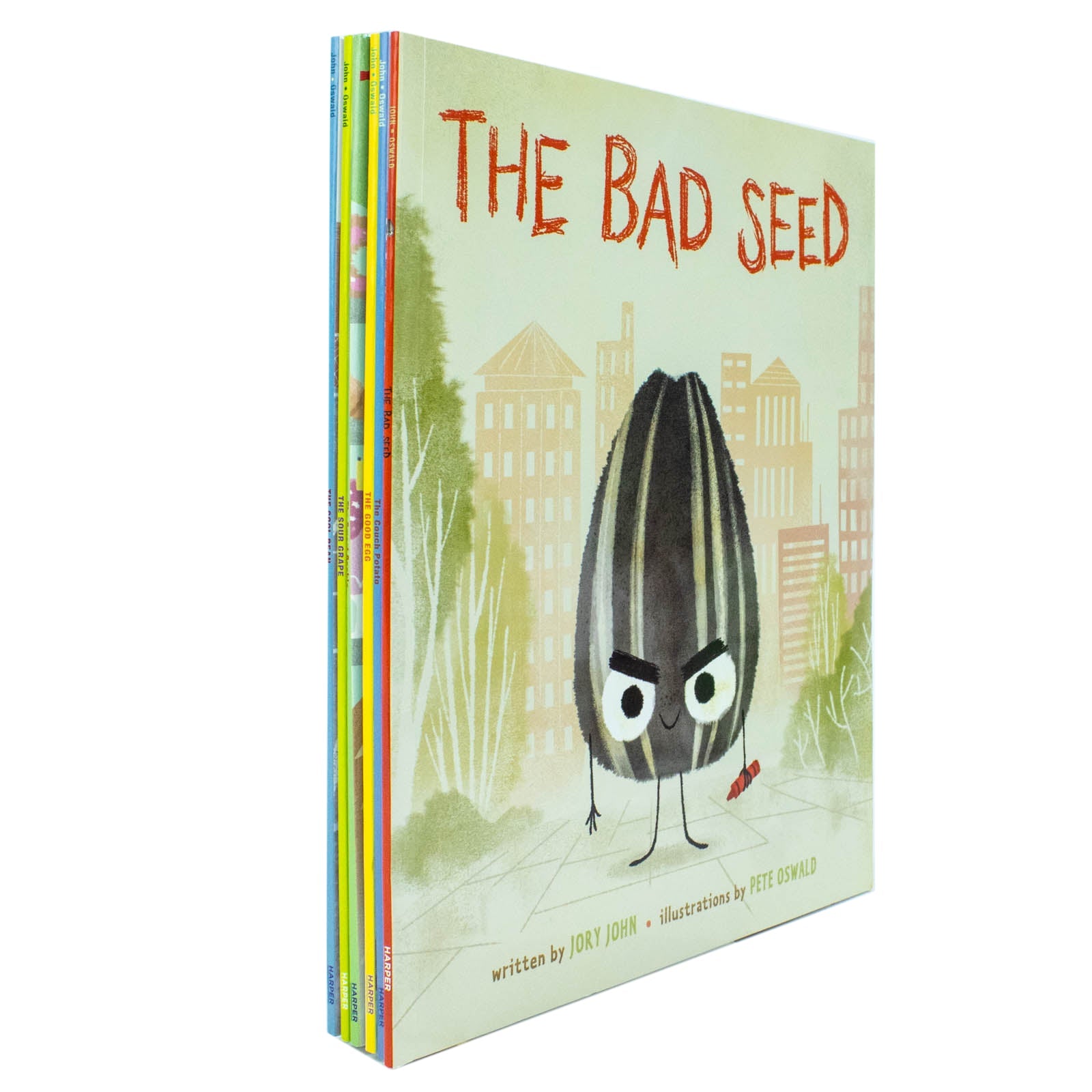 The Bad Seed: The Food Group Series by Jory John – 6 Book Collection | Funny Children's Stories, Kids Fiction, Family Reading, Educational & Fun