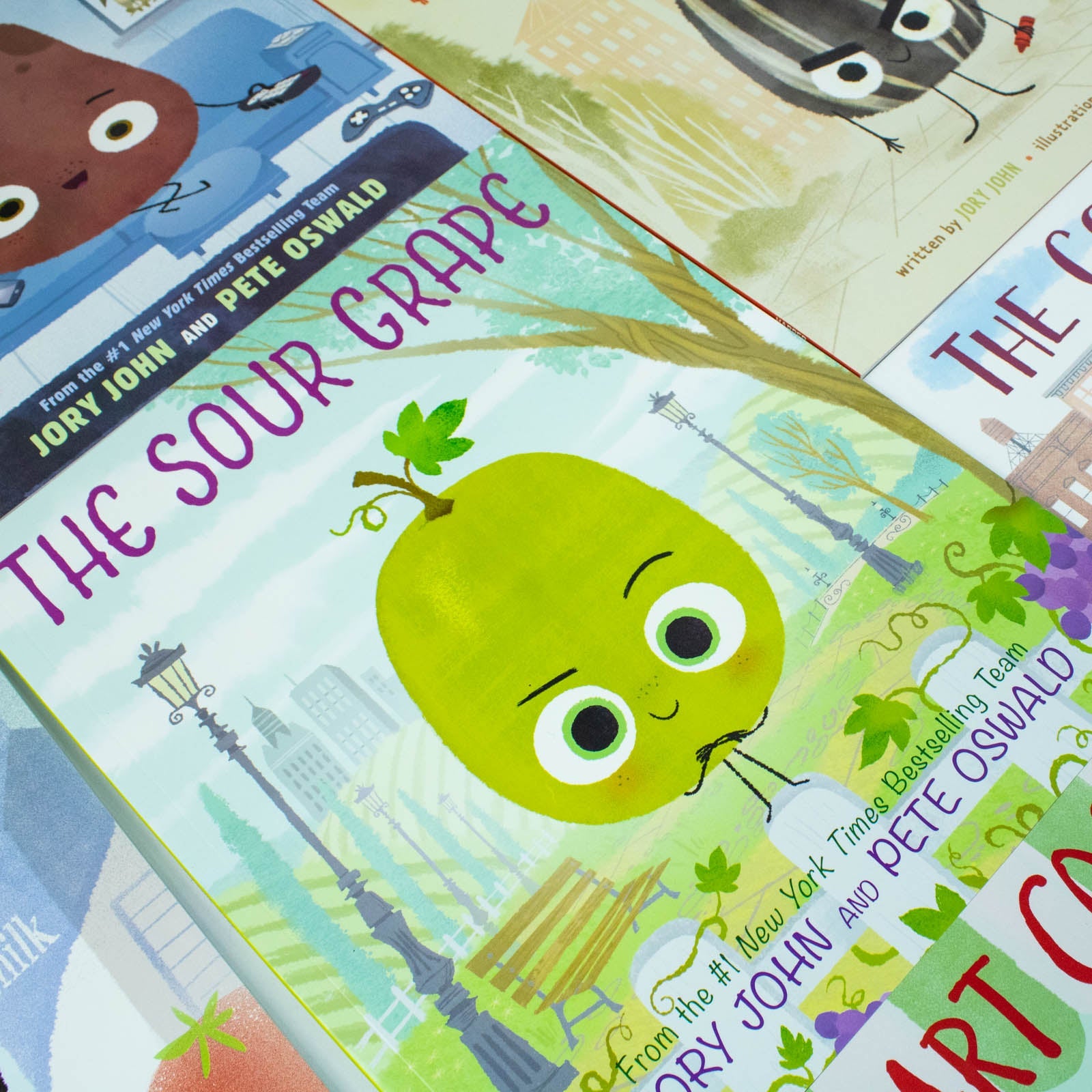 The Bad Seed: The Food Group Series by Jory John – 6 Book Collection | Funny Children's Stories, Kids Fiction, Family Reading, Educational & Fun