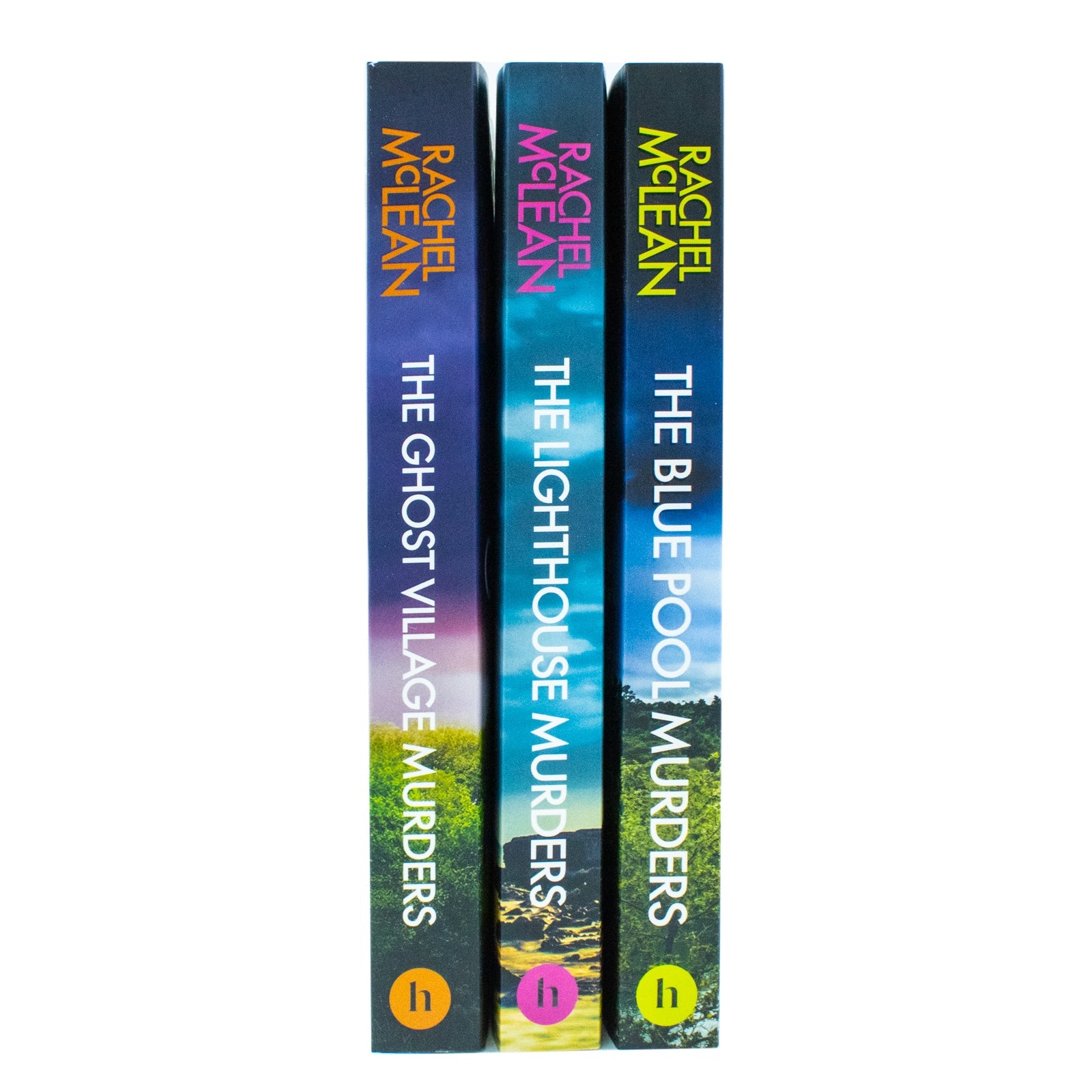 Dorset Crime Series 7-9 Collection 3 Books Set By Rachel McLean (The Blue Pool Murders, The Lighthouse Murders and The Ghost Village Murders)