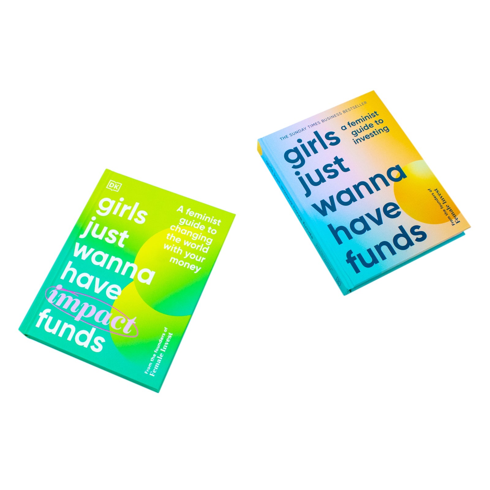 Girls Just Wanna Have Impact Funds and Girls Just Wanna Have Funds By Camilla Falkenberg, Emma Due Bitz, Anna-Sophie Hartvigsen 2 Books Collection Set