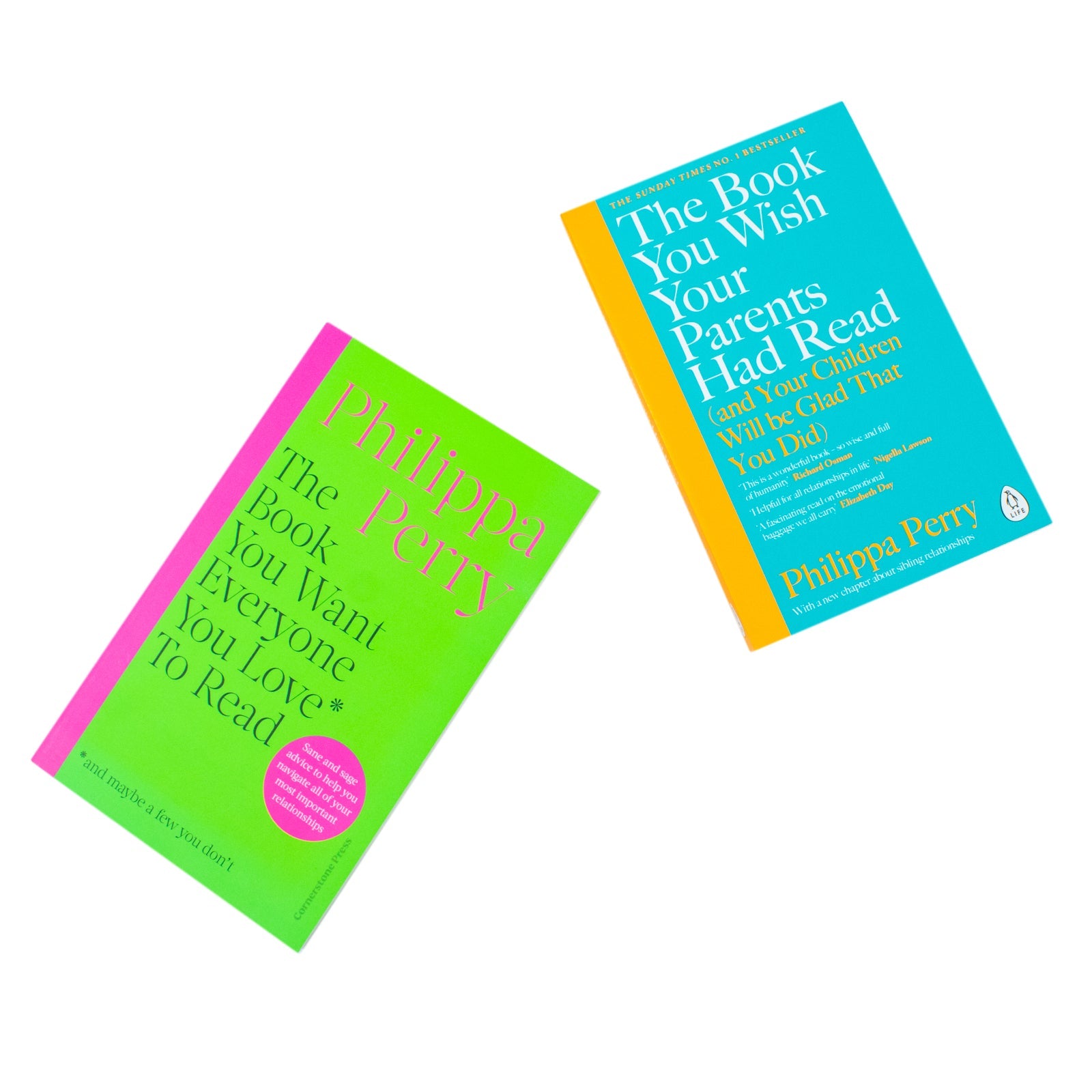 Philippa Perry 2-Book Collection Set– The Book You Want Everyone You Love to Read & The Book You Wish Your Parents Had Read| Self-Help & Relationships