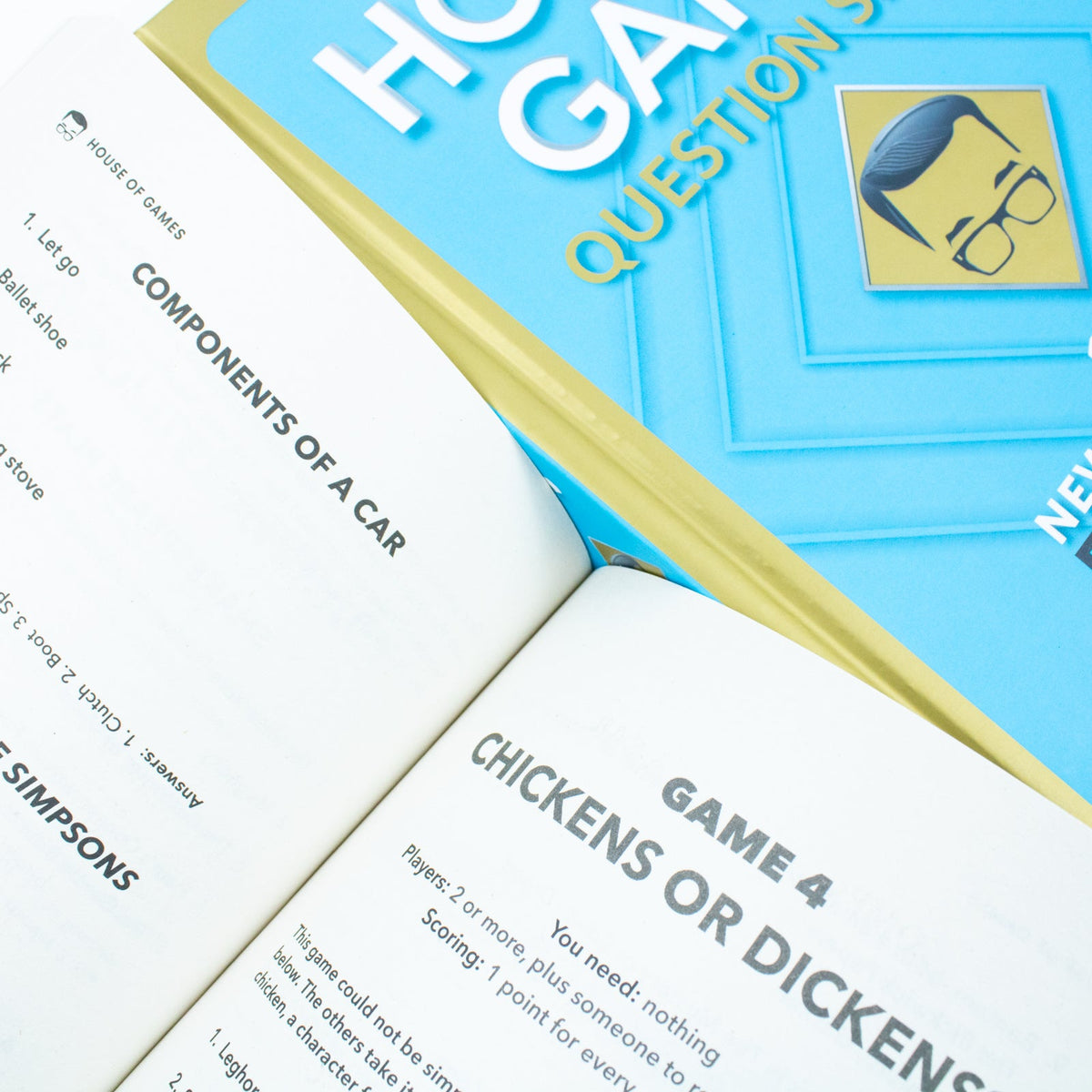 Richard Osman's House of Games & Question Smash by Richard Osman, Alan Connor – 2 Book Collection Set | Fun Trivia, Puzzle, BBC Books