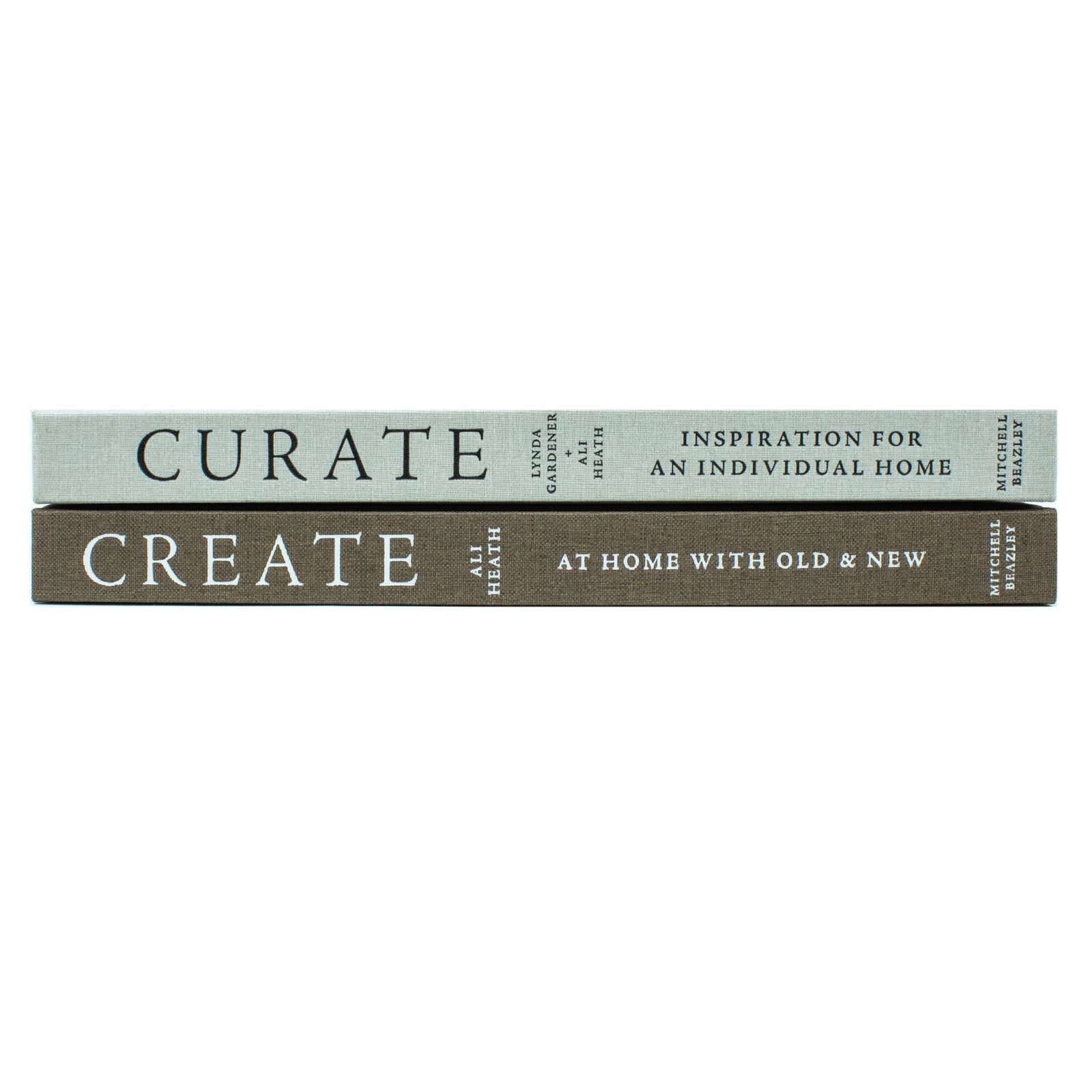 Curate Inspiration for an Individual Home and Create At Home with Old and New By Ali Heath, Lynda Gardener 2 Books Collection Set