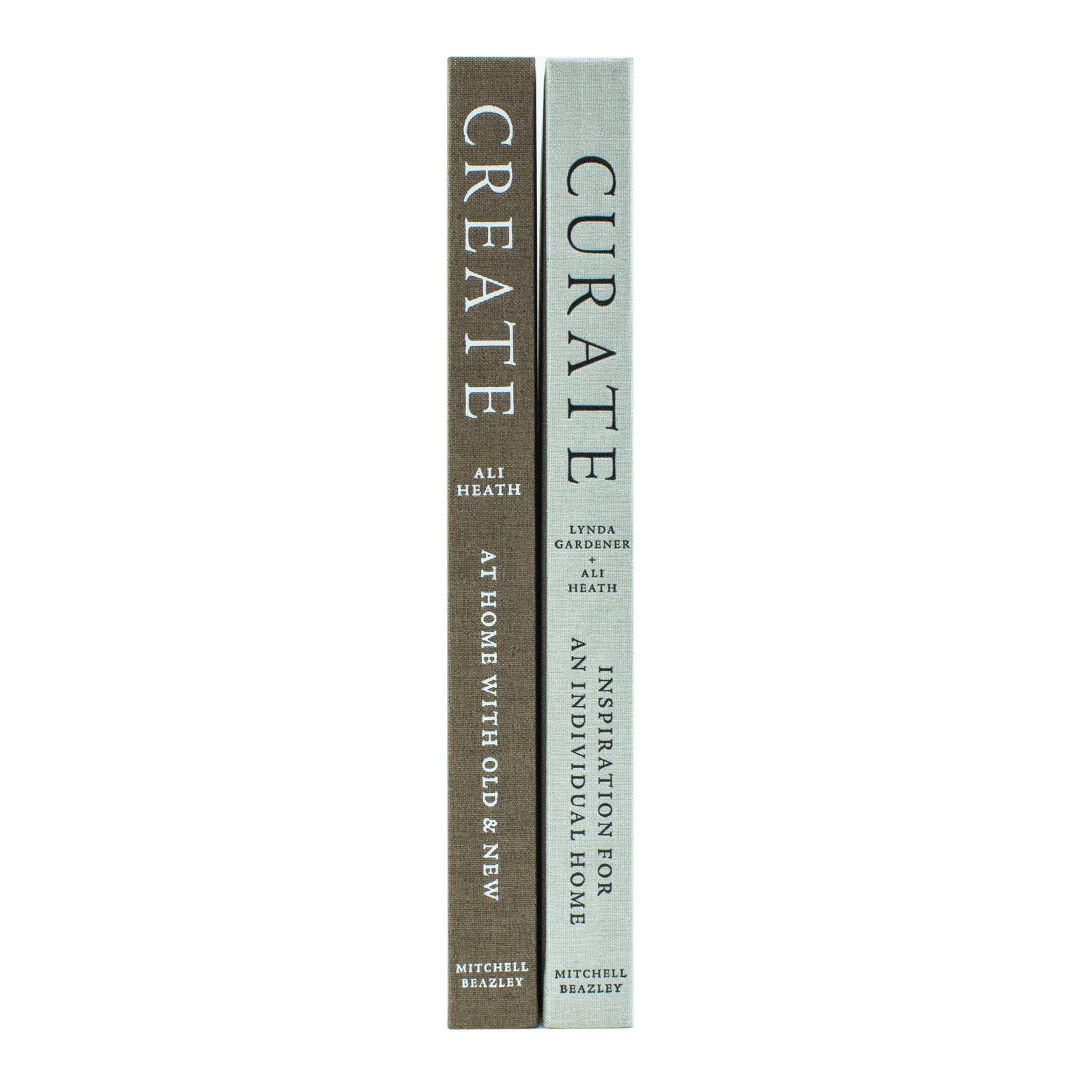 Curate Inspiration for an Individual Home and Create At Home with Old and New By Ali Heath, Lynda Gardener 2 Books Collection Set
