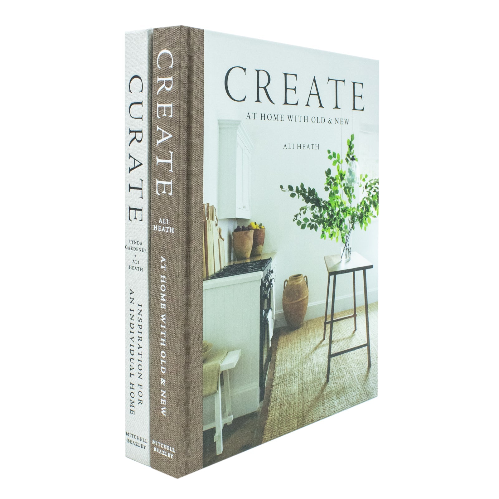 Curate Inspiration for an Individual Home and Create At Home with Old and New By Ali Heath, Lynda Gardener 2 Books Collection Set